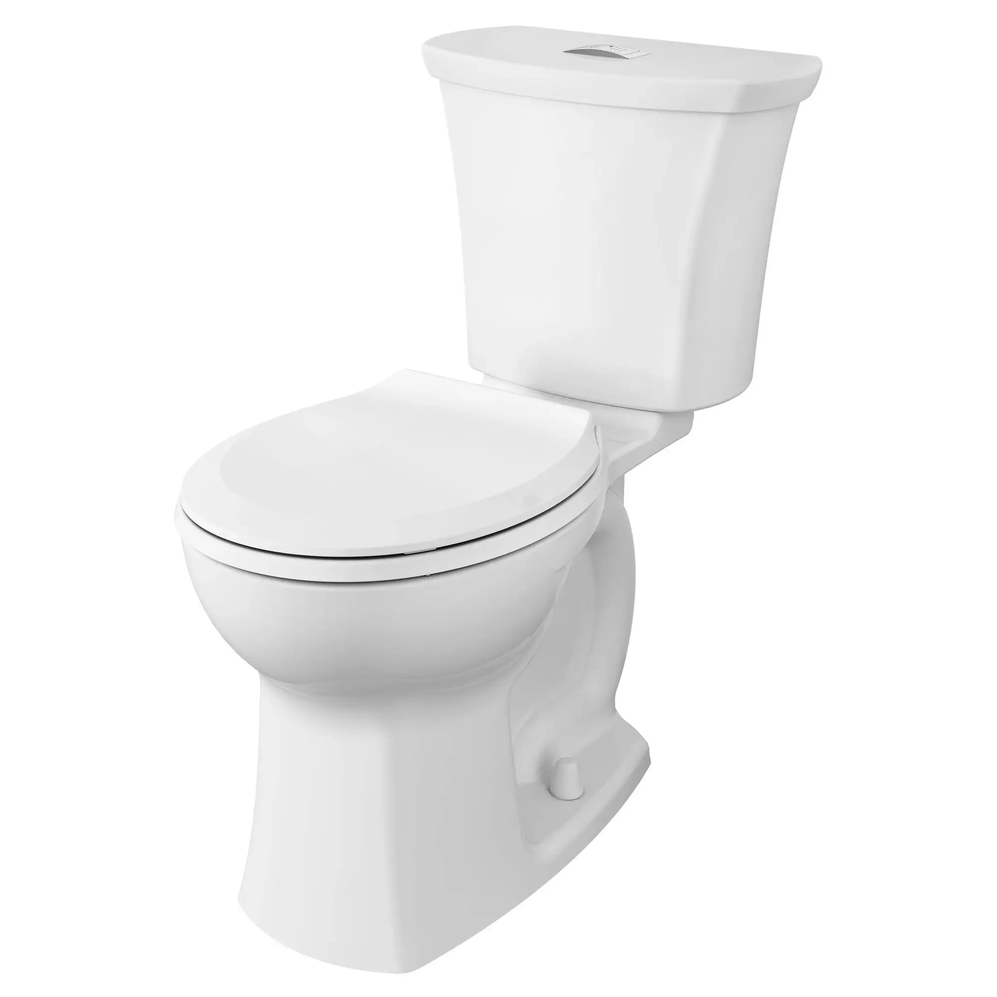 Edgemere 1.6 GPF/6.0 LPF & 1.1 GPF/4.1 LPF Dual Flush Round Front Toilet with Soft Close Seat - 16.5 Inch Water Saving Bathroom Toilet for Home, Apartment & Commercial Use