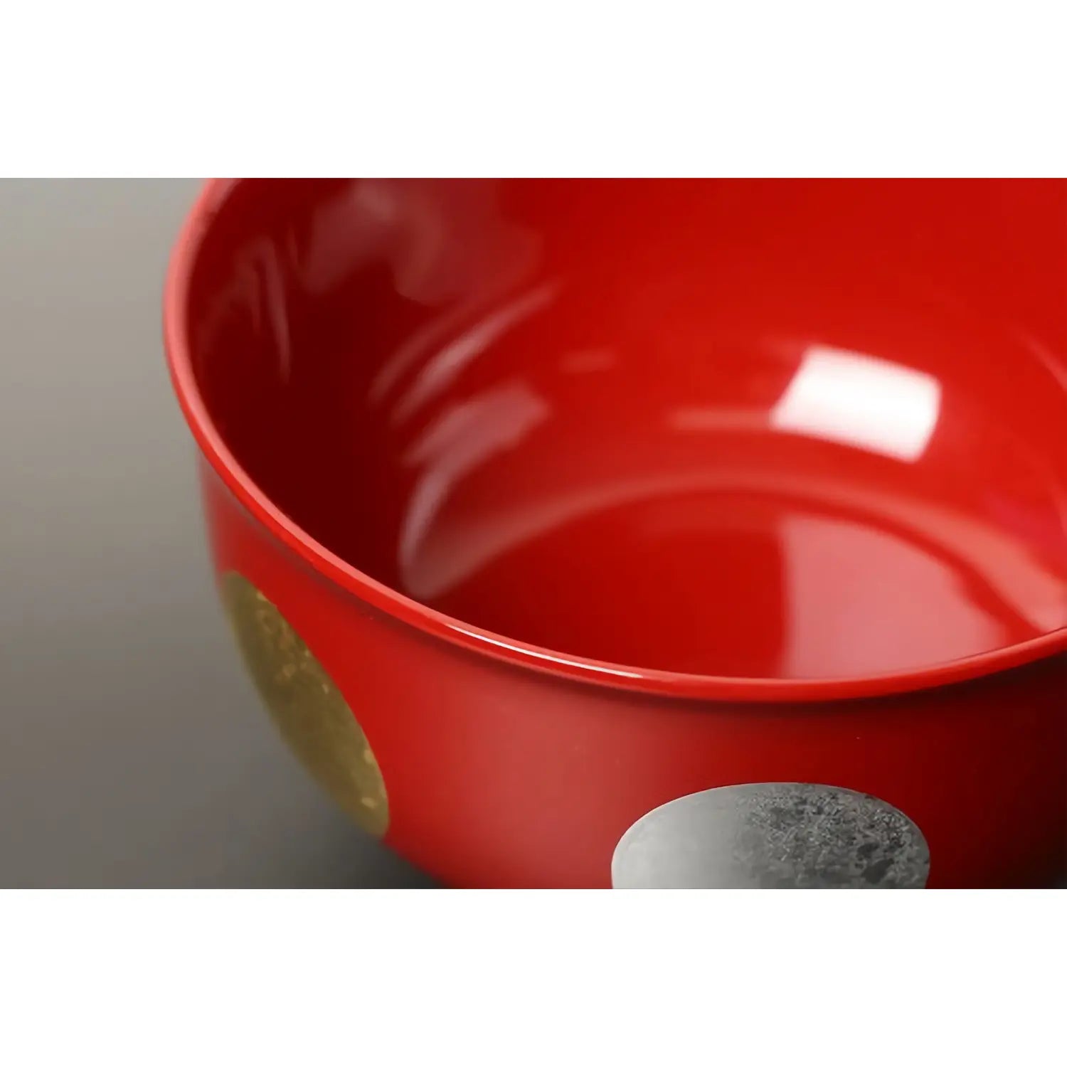 Echizen Shikki Makie Synthetic Resin Couple Bowls - Sun and Moon Design Japanese Lacquerware for Romantic Dining & Home Decor