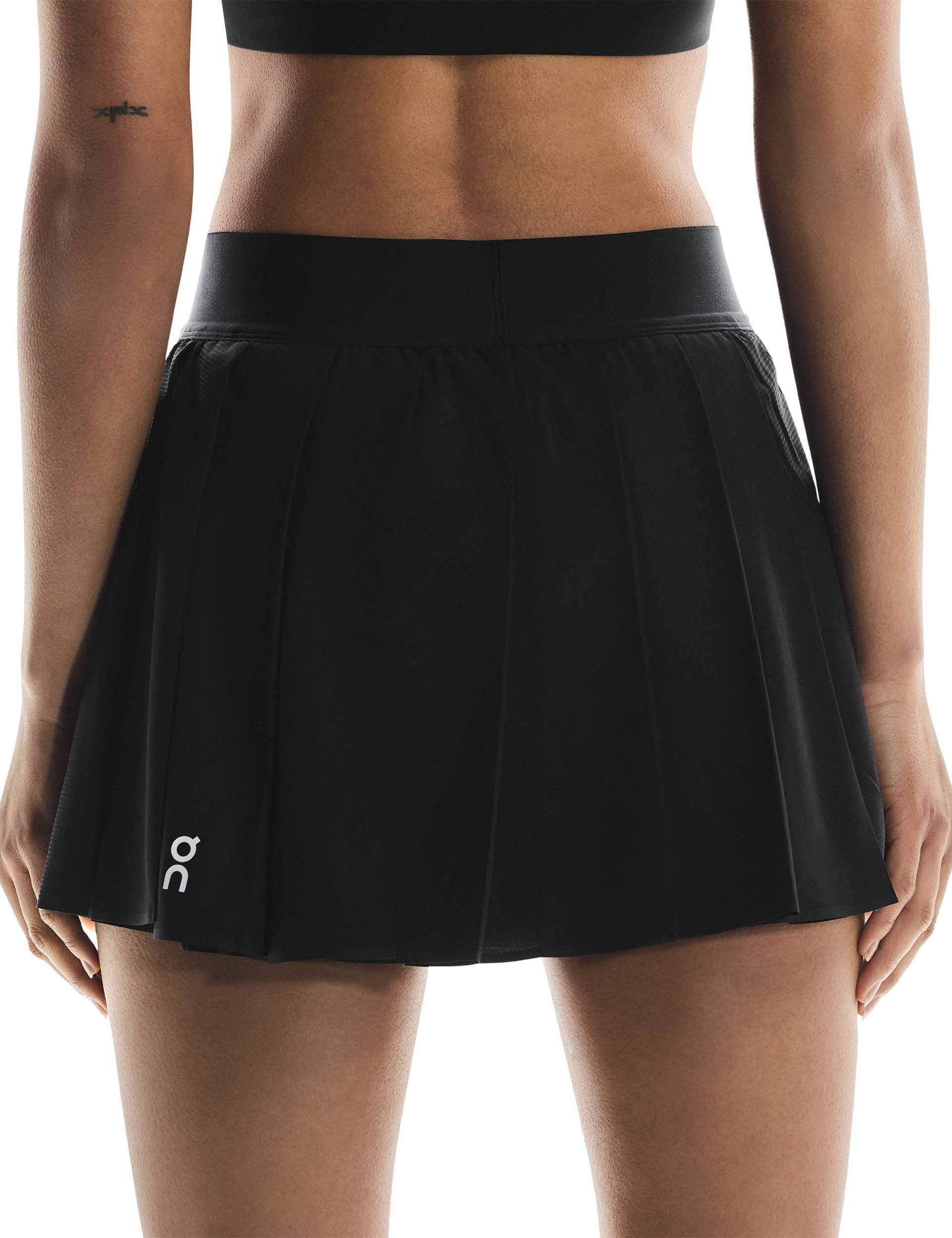 Black Pleated Tennis Skirt for Women - High Waist Athletic Skirt for Running, Yoga & Workout - Perfect for Tennis, Gym & Casual Wear