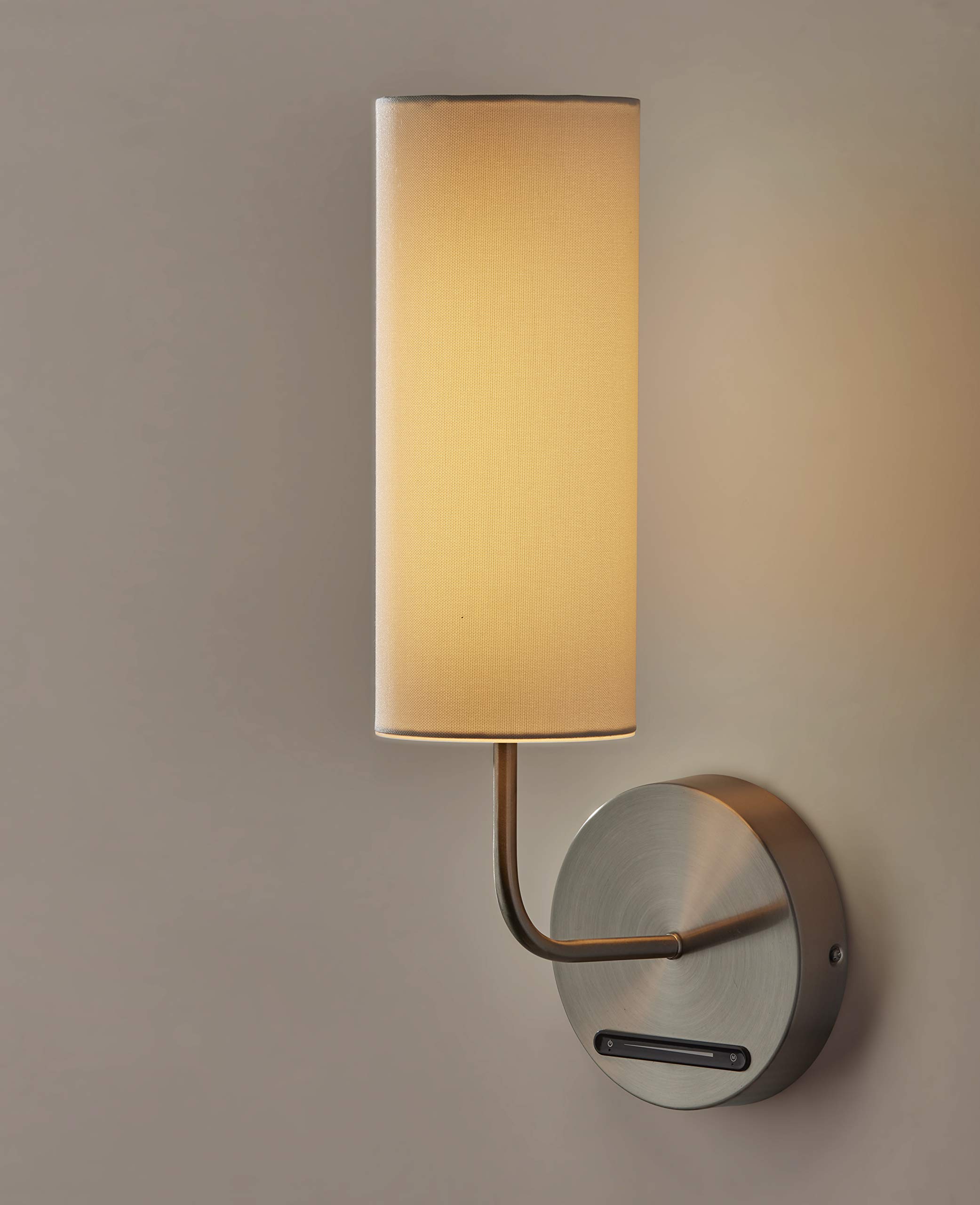 Adesso Smart Home Circadian LED Wall Light with Smart Switch - Alexa Compatible, Certified for Humans Device - Perfect for Bedroom, Living Room & Home Automation