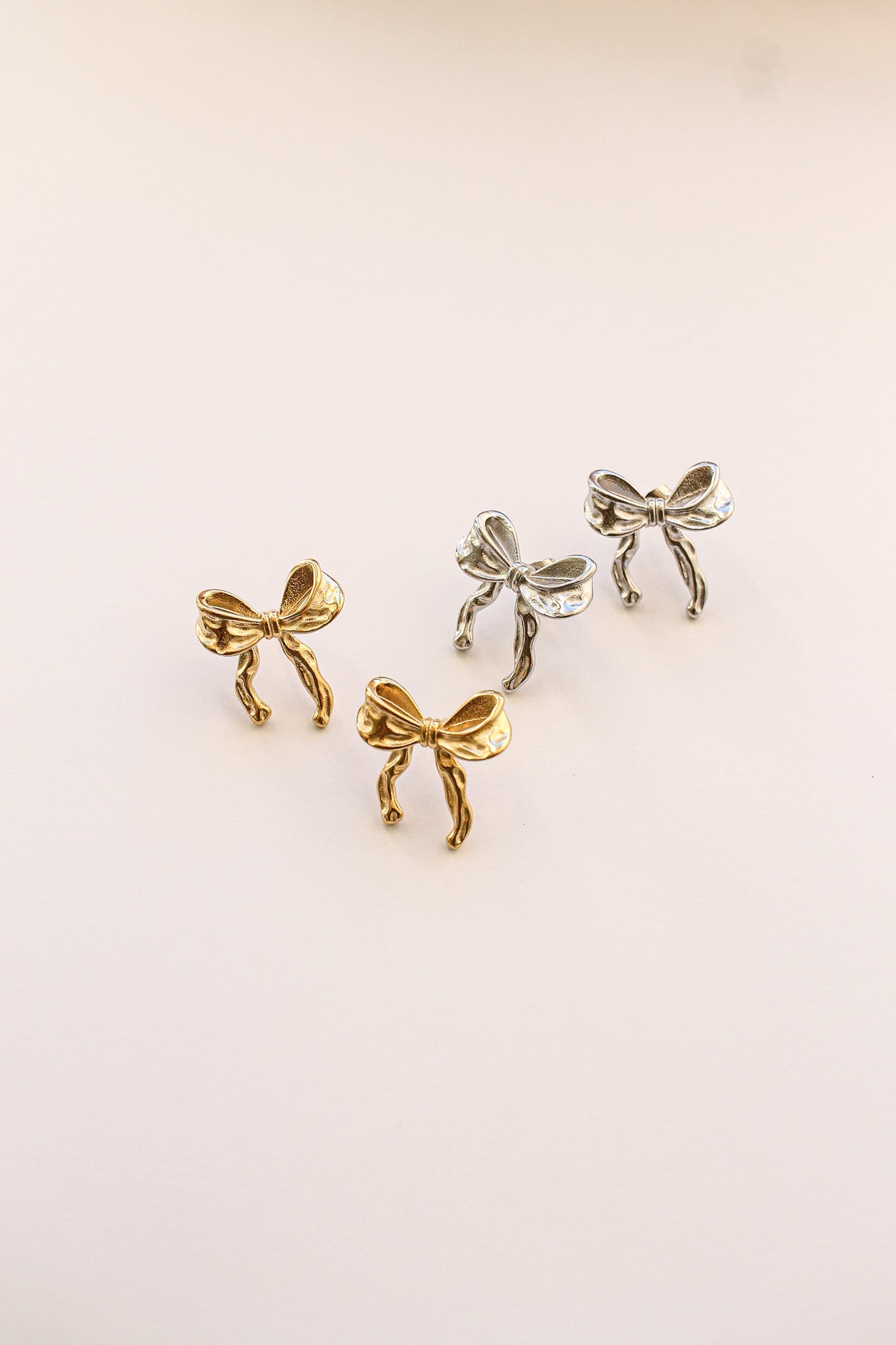 Millie Bow Stud Earrings for Women - Elegant Crystal Rhinestone Jewelry Gift for Girls, Perfect for Weddings, Parties & Everyday Wear