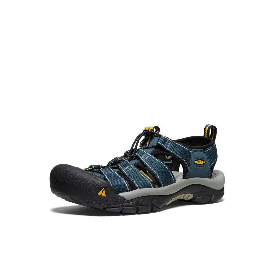 Men's Newport H2 Sandal - Comfortable Waterproof Hiking Shoes for Men in Navy/Medium Grey - Perfect for Outdoor Adventures, Beach Walks & Summer Travel