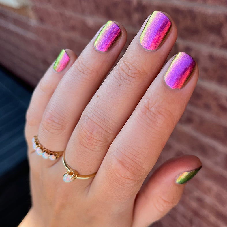 Smoulder Lite Nail Polish - Long Lasting Vegan Nail Lacquer with High Shine Finish - Perfect for Parties, Weddings & Everyday Wear