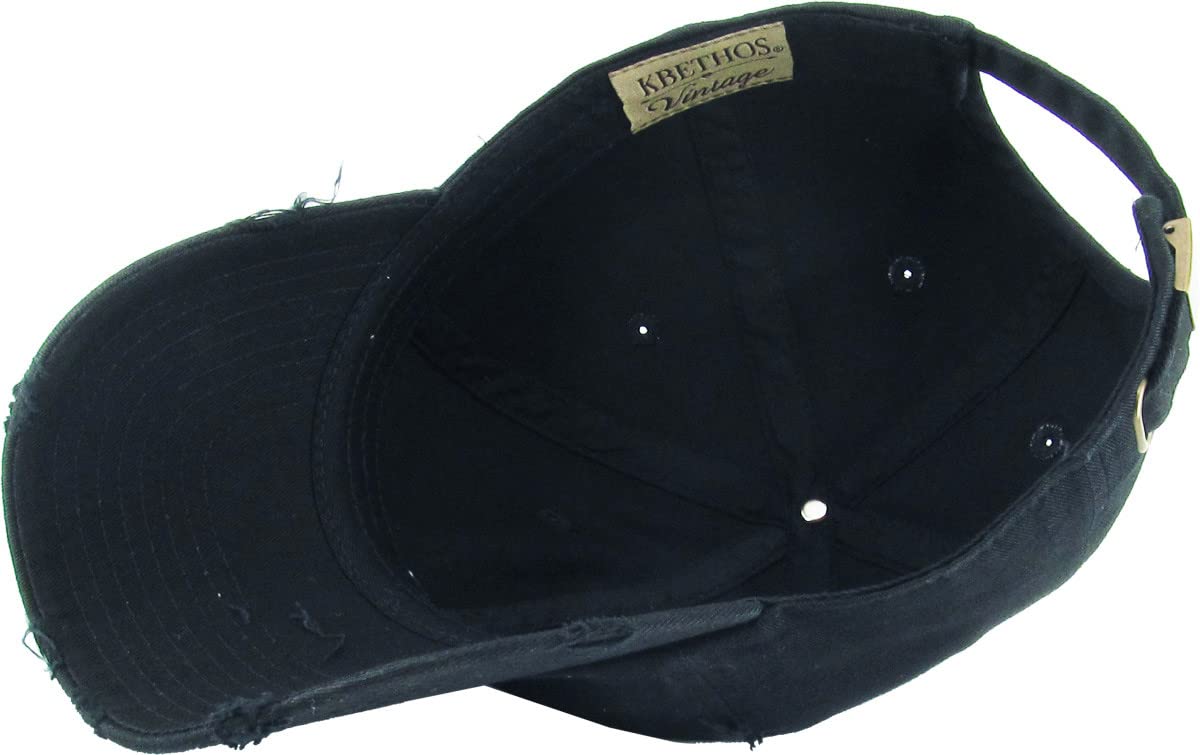 Distressed Baseball Cap KB4005 - Custom Embroidered & Monogram Hats for Men & Women | Personalized Caps for Sports, Fashion & Outdoor Activities