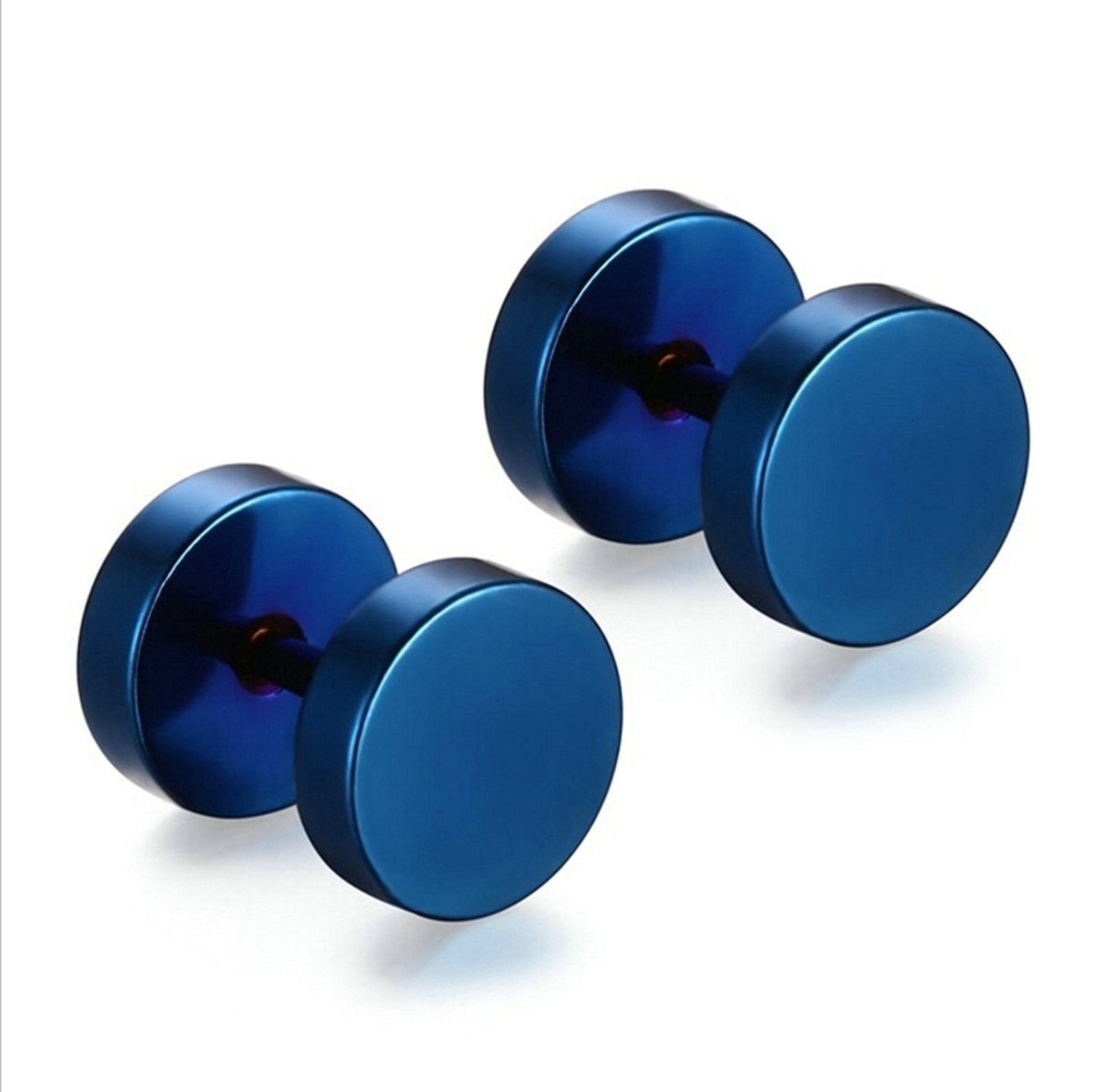 Stainless Steel Stud Earrings for Men & Women - Hypoallergenic Barbell Earrings for Everyday Wear, Gifts, and Body Piercing Jewelry