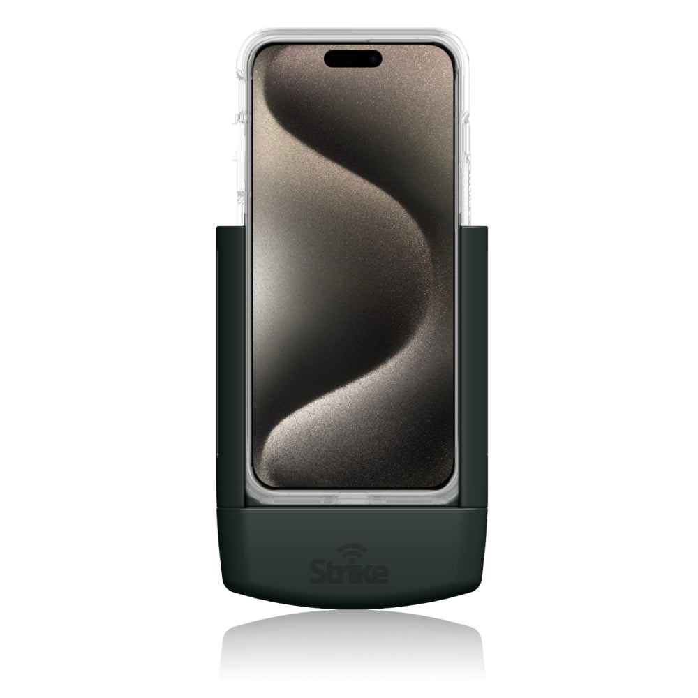iPhone 15 Pro Max Car Phone Holder with Strike Case - Universal Dashboard & Air Vent Mount - Perfect for Driving, Navigation & Hands-Free Calls