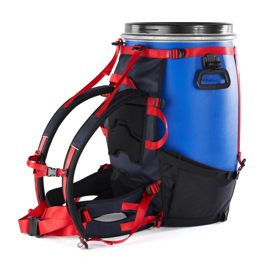 Level Six Bad Hass Barrel Carrying Pack 30L/60L - Waterproof Dry Bag for Kayaking, Canoeing & Outdoor Adventures