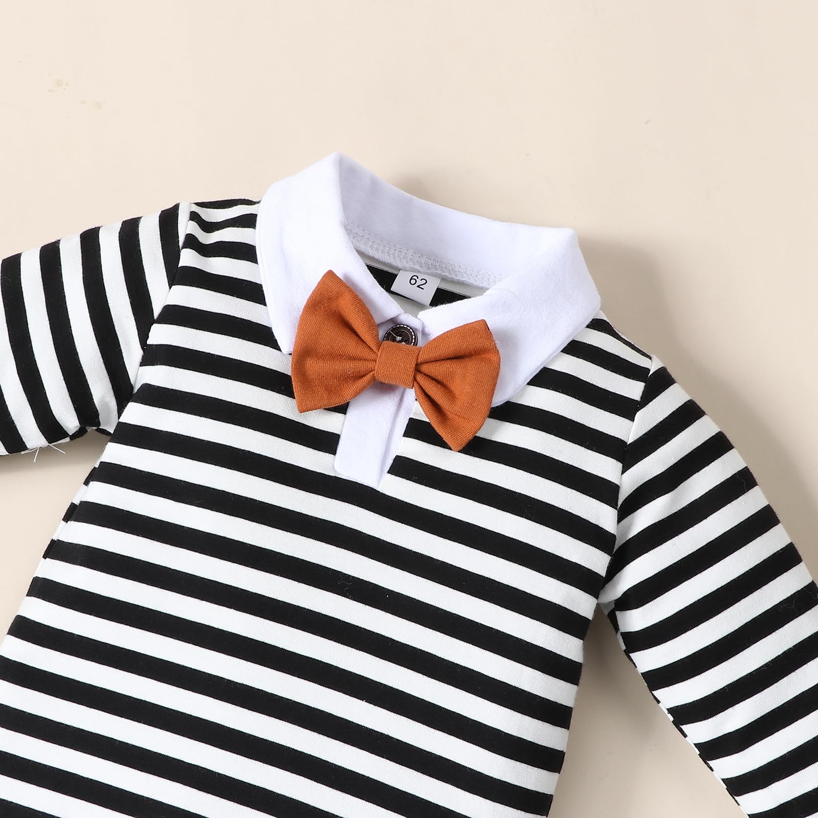 VINUOKER Newborn Baby Boy Clothes - Gentlemen Outfits for Preemie & Infant Boys | Perfect for Special Occasions, Photo Shoots & First Outings