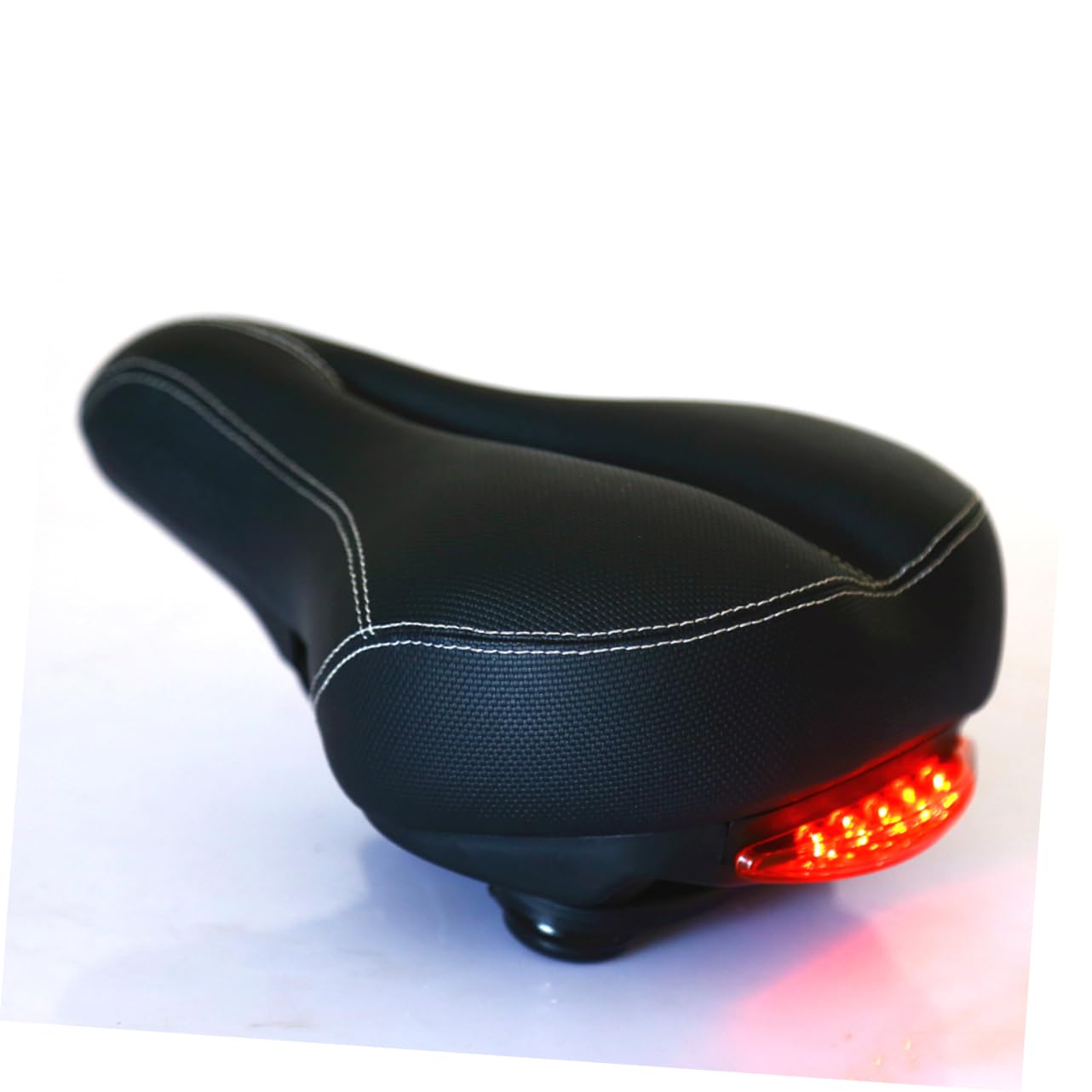 **BESPORTBLE Comfortable Mountain Bike Seat Cushion - Padded MTB Saddle for Enhanced Riding Comfort, Black Wide Gel Liner - Perfect for Long-Distance Cycling, Trail Riding & Commuting**