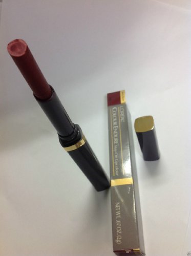 L'Oreal Colour Endure Lipstick - Berry Brule'e #P10 - Long Lasting Moisturizing Lip Color - Full Size - Perfect for Everyday Wear & Special Occasions
