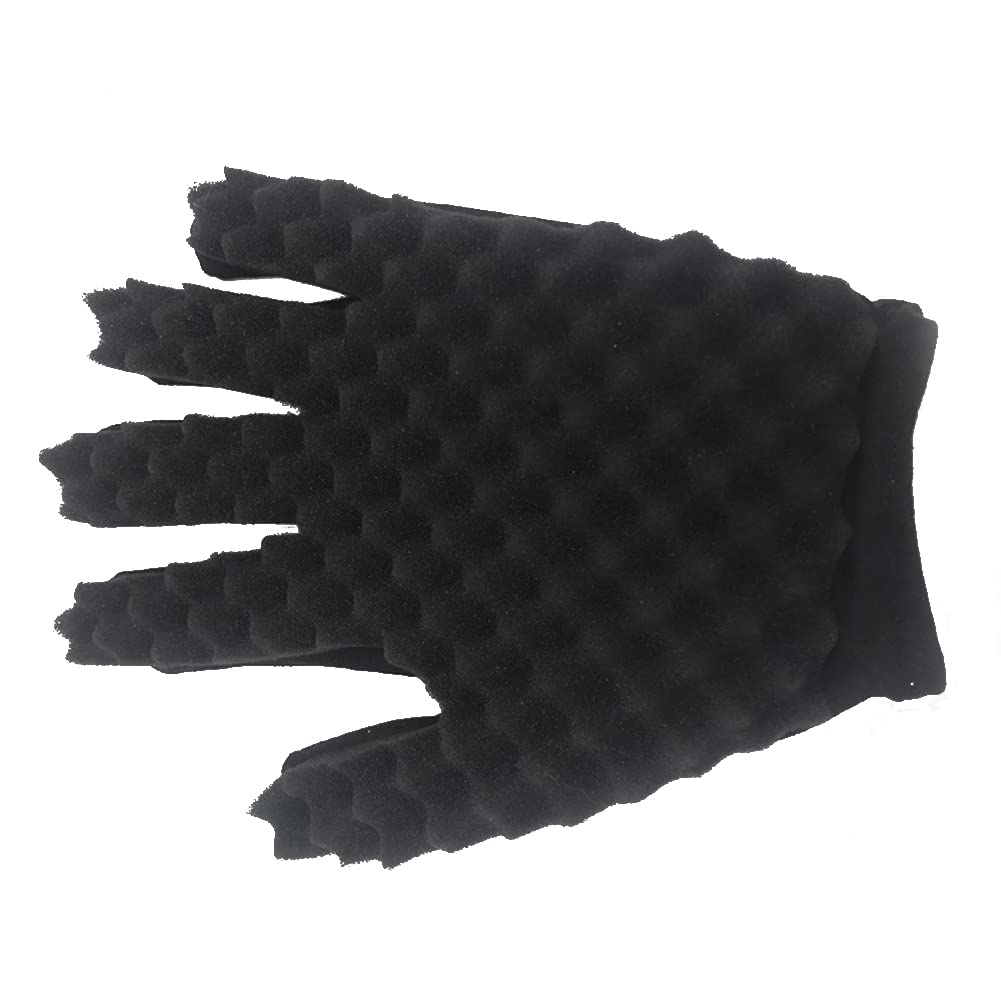 Portable Hair Curling Sponge Gloves & Styling Comb Set - Salon-Quality Hair Styling Tools for Teens & Professionals | Perfect for Home Use, Salons & Beauty Parlors