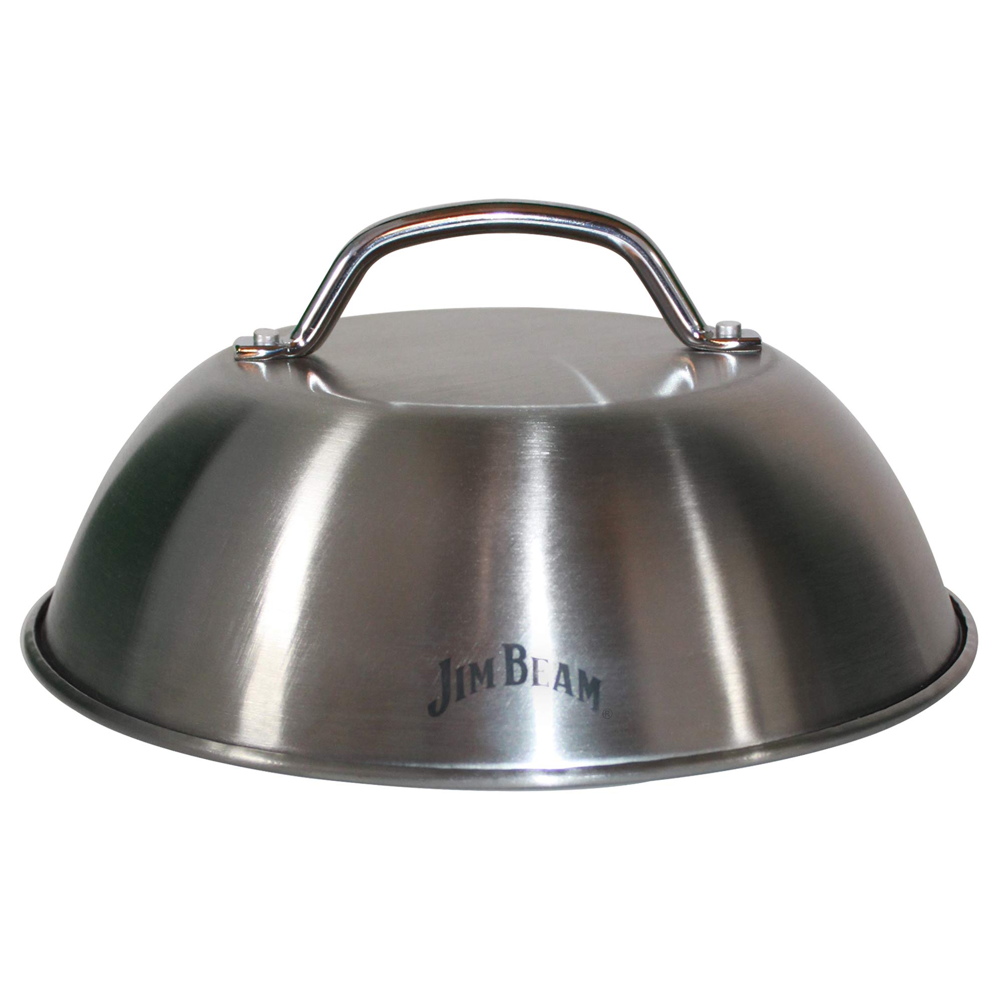 LITTLE GRIDDLE GQ230 Professional Stainless Steel Griddle - Even Heat Distribution, Cross Bracing & Removable Handles + Jim Beam JB0181 9