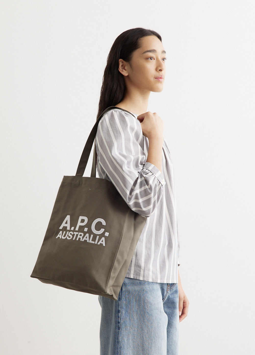 Stylish Australia Lou Tote Bag for Women - Durable Canvas Shoulder Bag - Perfect for Work, Travel & Shopping