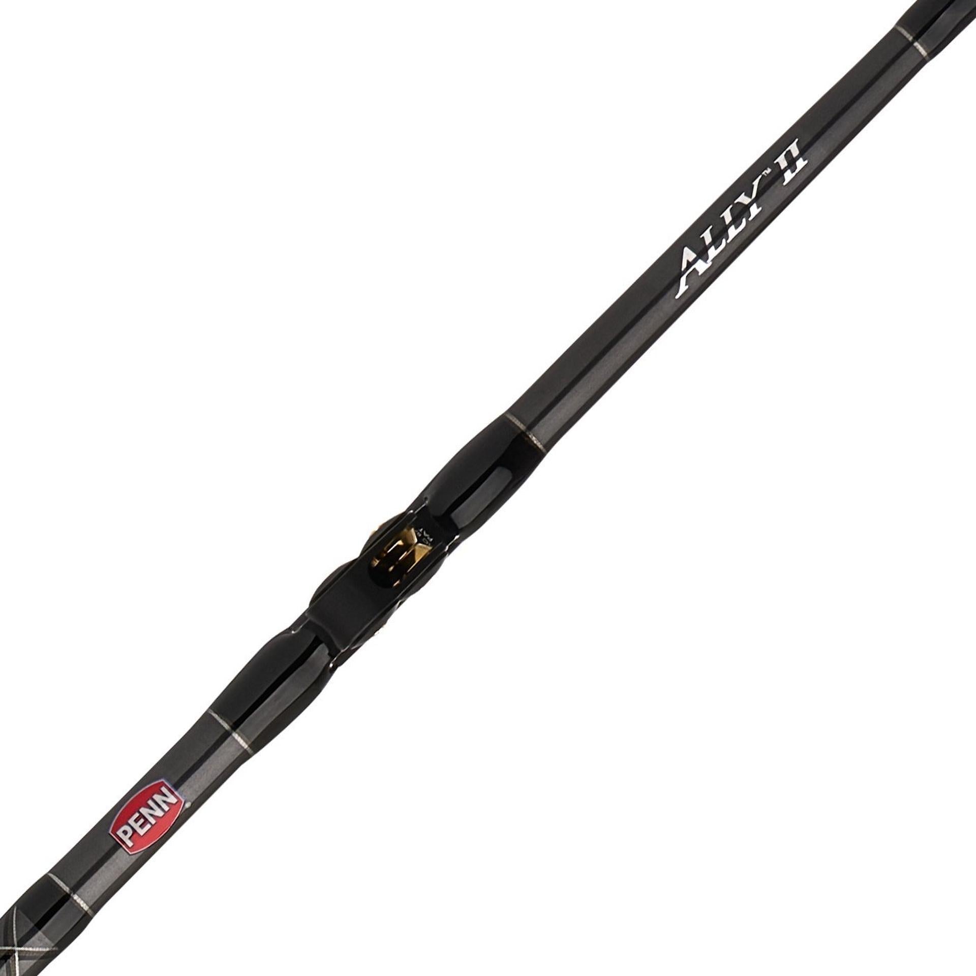 Ally™ II Straight Butt Conventional Boat Rod - Heavy Duty Saltwater Fishing Rod for Offshore & Deep Sea Angling - Perfect for Trolling, Bottom Fishing & Big Game Fishing