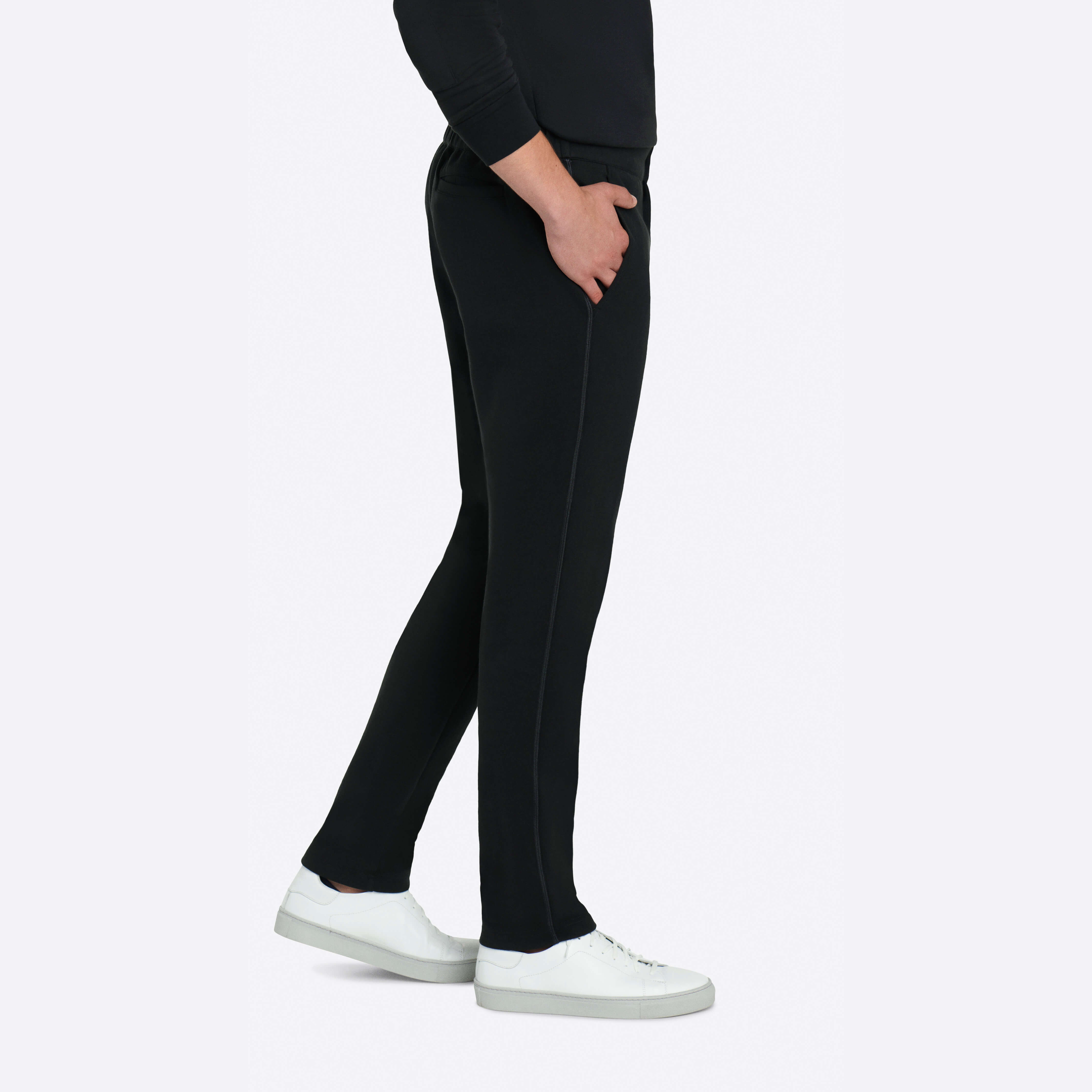 Comfortable Solid Knit Pants for Women - Soft Stretchy Lounge Pants for Home, Yoga & Casual Wear