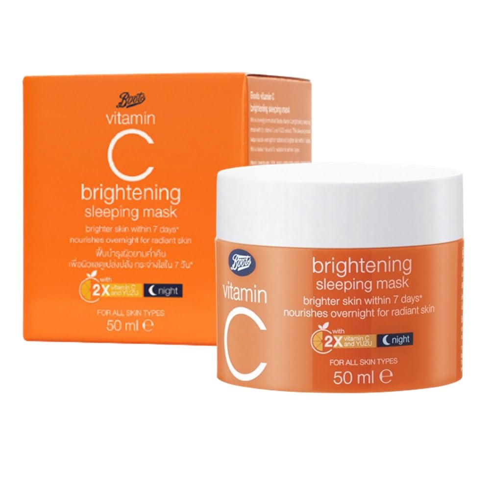 Taweengam Vitamin C Brightening Facial Cream Set - Day & Night Moisturizer for Hydrating, Anti-Aging Skin Care - 2 Pack (50ml Day Cream + 50ml Night Cream) - Perfect for Dry Skin & Overnight Repair