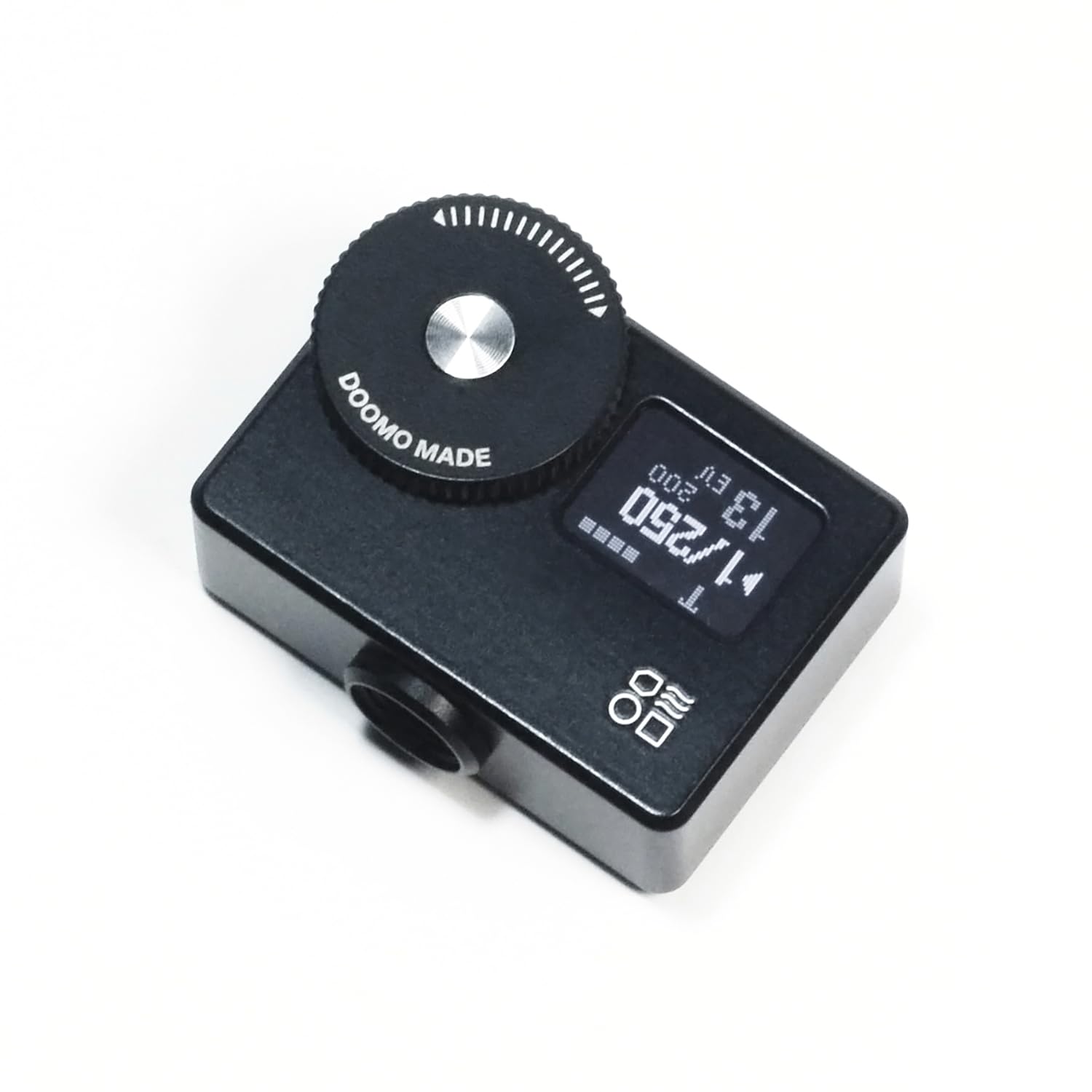 OLED Light Meter S - New Screen Design, Real-Time & One-Button Metering for Vintage Cameras (Black) - Perfect for Film Photography, Analog Camera Enthusiasts & Light Measurement