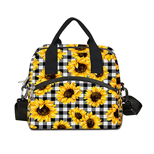Sunflower Buffalo Plaid
