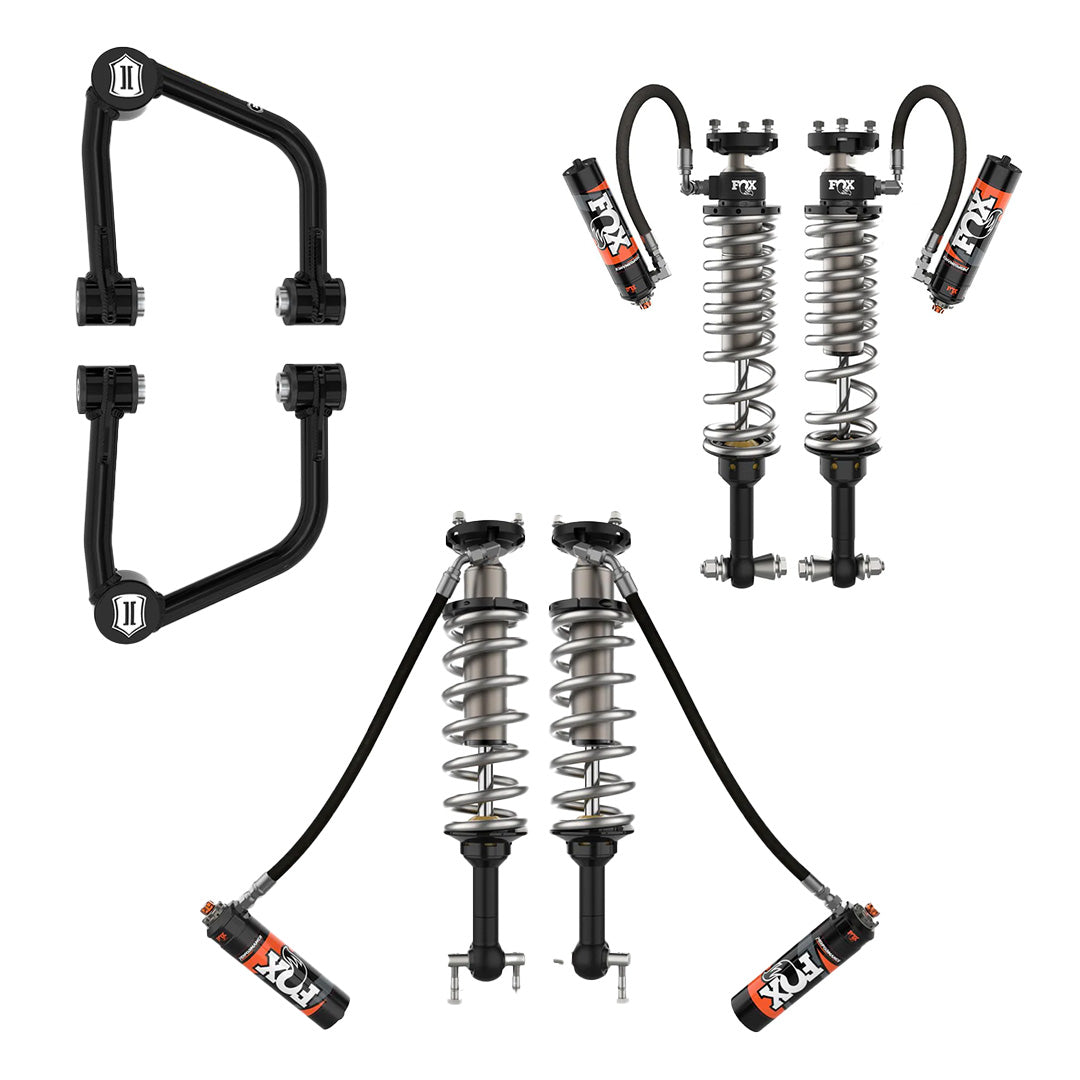 2021-2023 Ford Bronco 4-Door Fox Performance Elite Series RR 2.5 Coilovers Kit - Front & Rear Suspension with Upper Control Arms - Off-Road Adventure & Daily Driving Upgrade