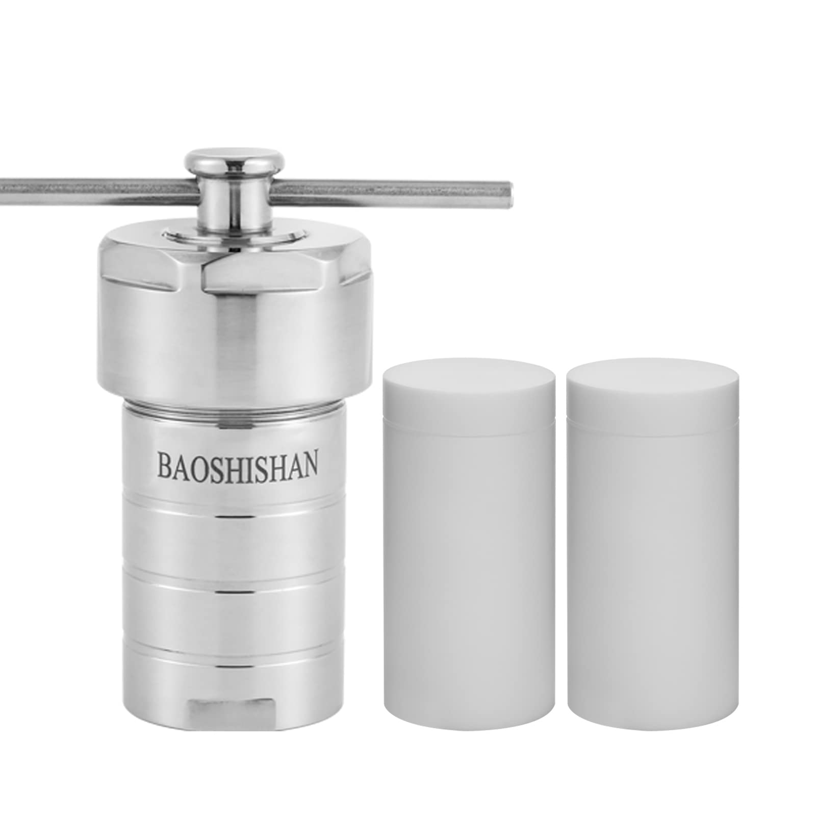 BAOSHISHAN 50ml Hydrothermal Autoclave Reactor with Extra Liner - High-Temperature Lab Equipment for Chemical Synthesis & Material Research | Perfect for Laboratories, Universities & Research Facilities