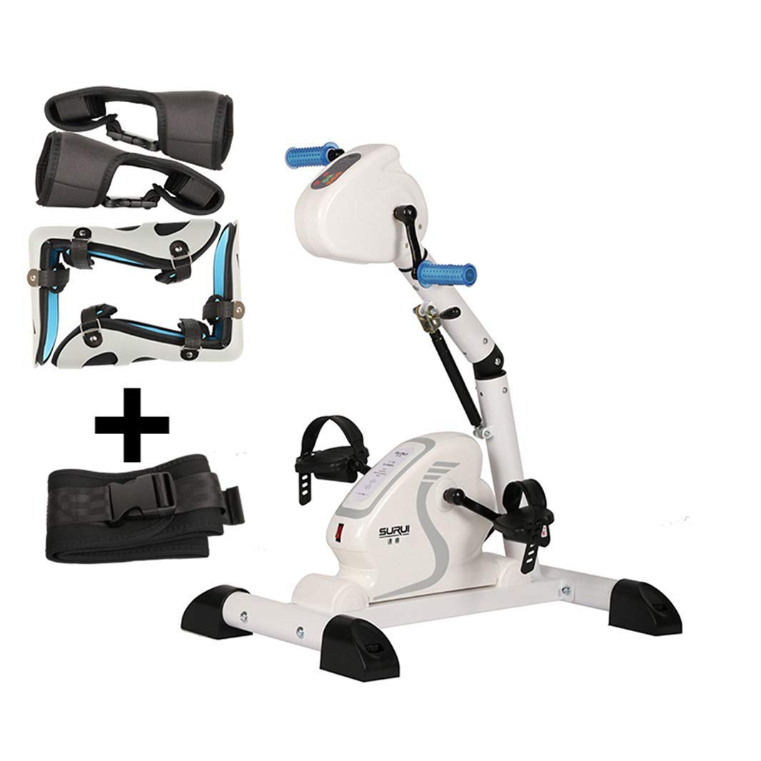 Recumbent Exercise Bike with Adjustable Resistance - Electric Rehabilitation Machine for Seniors - Indoor Cycling Fitness Equipment for Home Use - Ideal for Physical Therapy, Low-Impact Workouts & Elderly Mobility Training