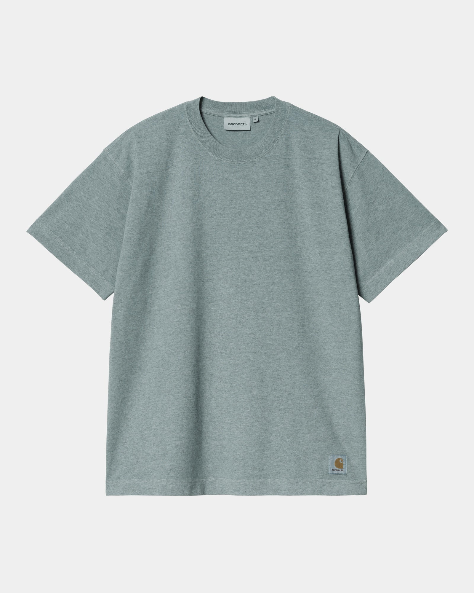 Premium Caspian T-Shirt for Men | Soft Clay Blue Heather Cotton Tee | Casual Wear, Gym, Travel & Everyday Comfort