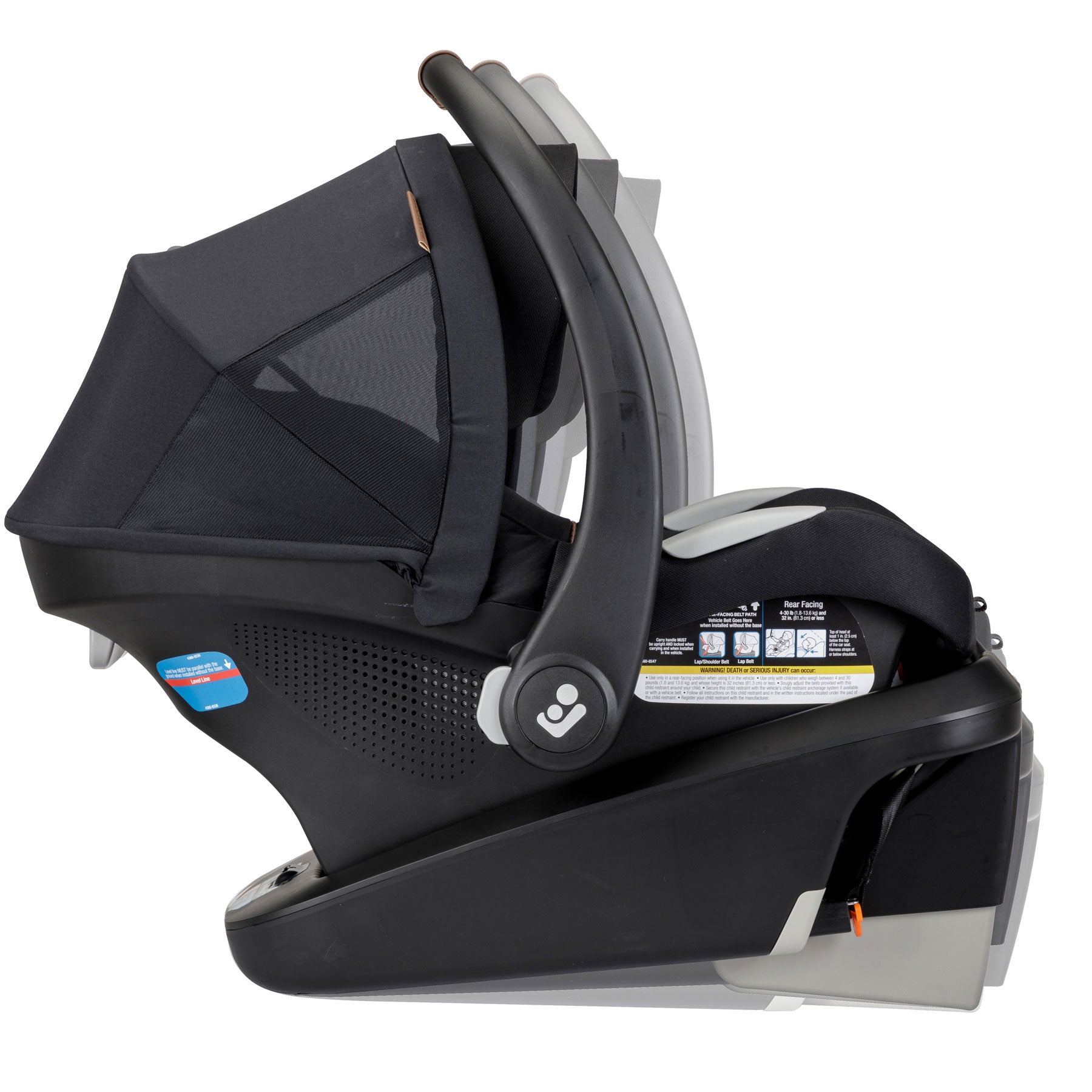 Maxi Cosi Mico Luxe+ Infant Car Seat - Lightweight & Safe Baby Carrier for Newborns 0-35 lbs | Perfect for Travel, Airplane & Everyday Use