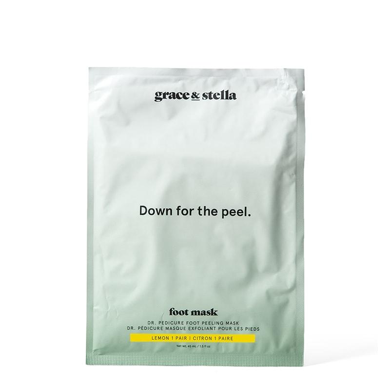 Grace & Stella Dr. Pedicure Scented Foot Peeling Mask - Exfoliating Treatment for Soft Smooth Feet - At Home Spa Pedicure & Foot Care for Women & Men