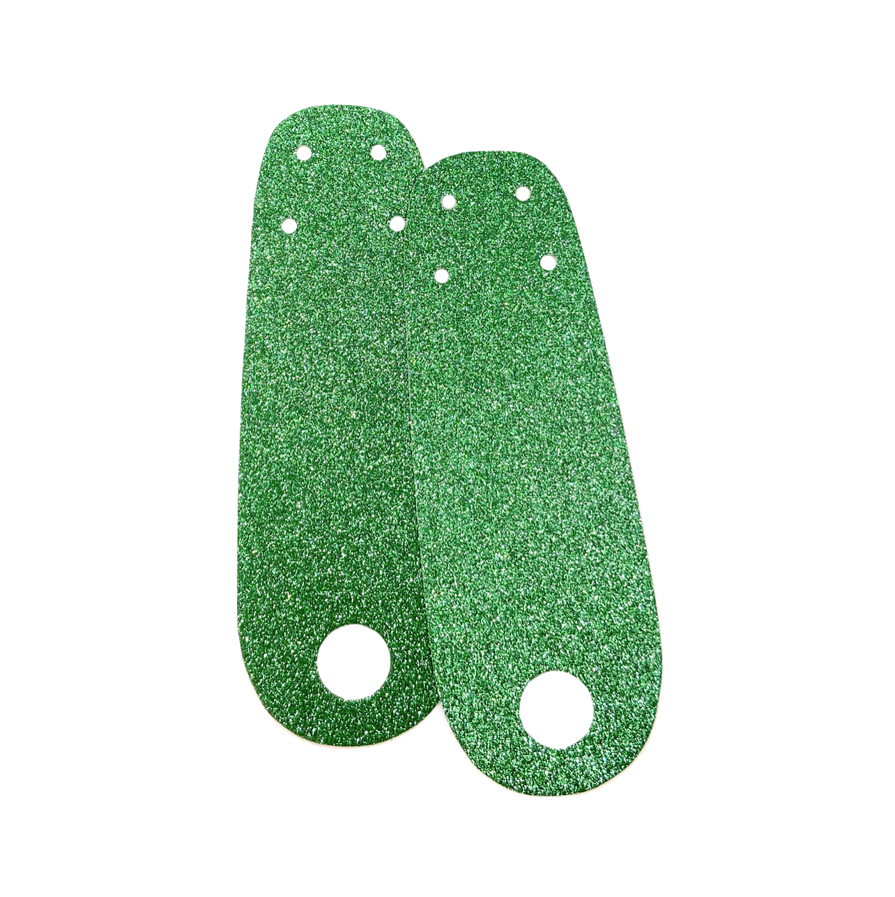 RollerStuff Glitter Toe Guards for Roller Skates - Protect Your Skates in Style | Perfect for Roller Derby, Rink Skating & Outdoor Use