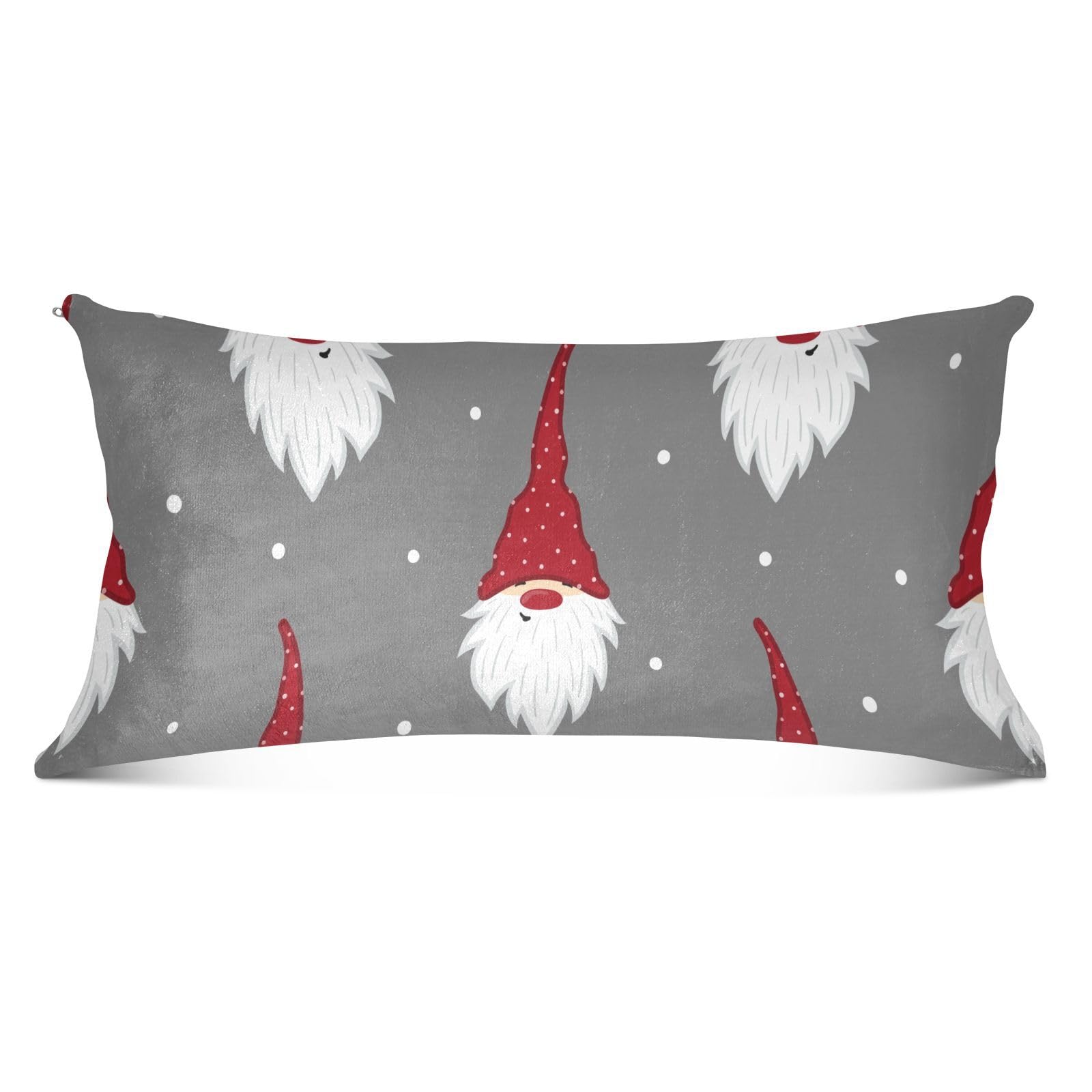 Christmas Winter Cute Gnomes Pillow Cover 20
