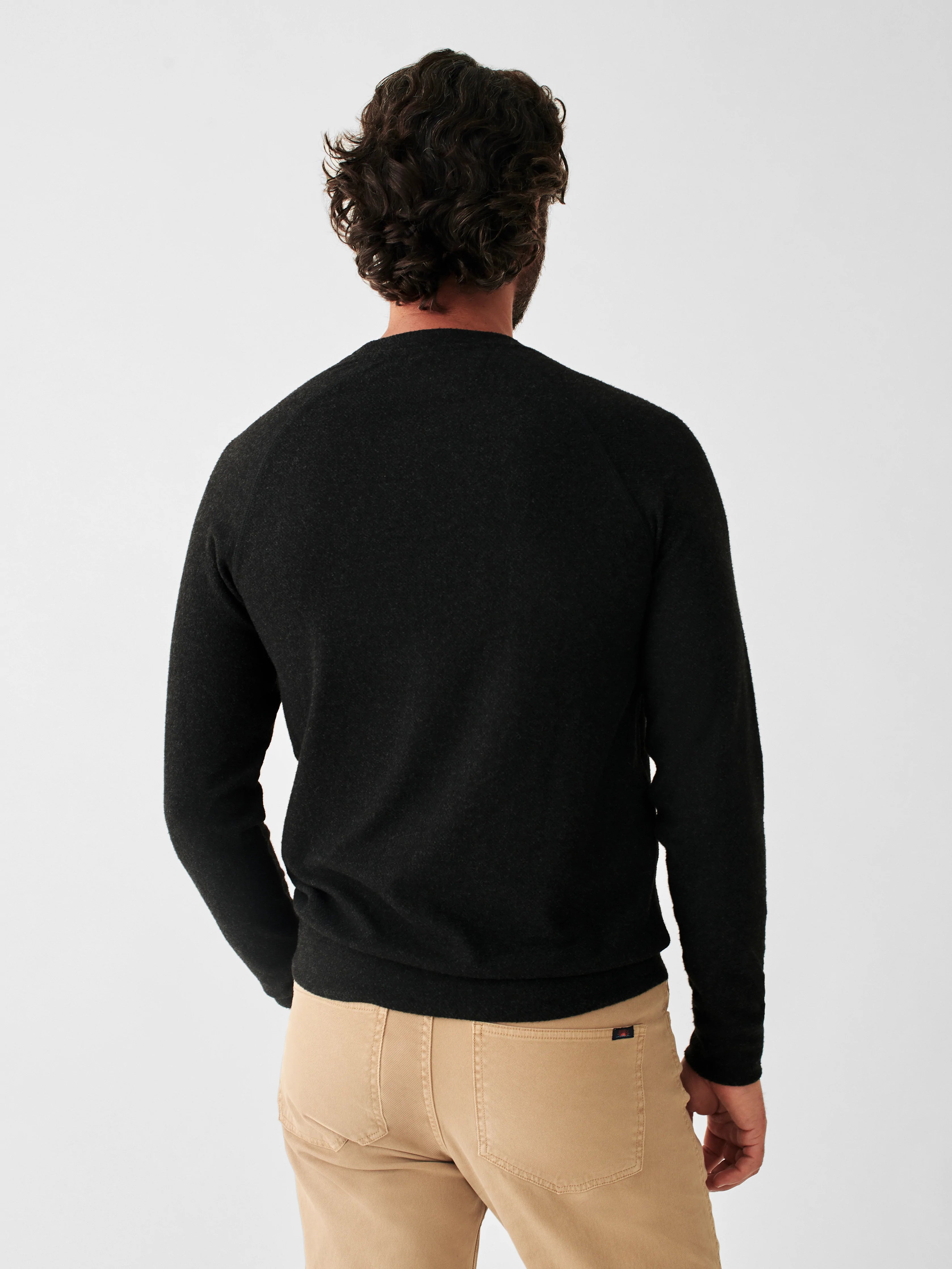 Faherty Legend™ Crewneck Sweater for Men - Soft & Cozy Knit Pullover - Perfect for Casual Wear, Fall & Winter Layering