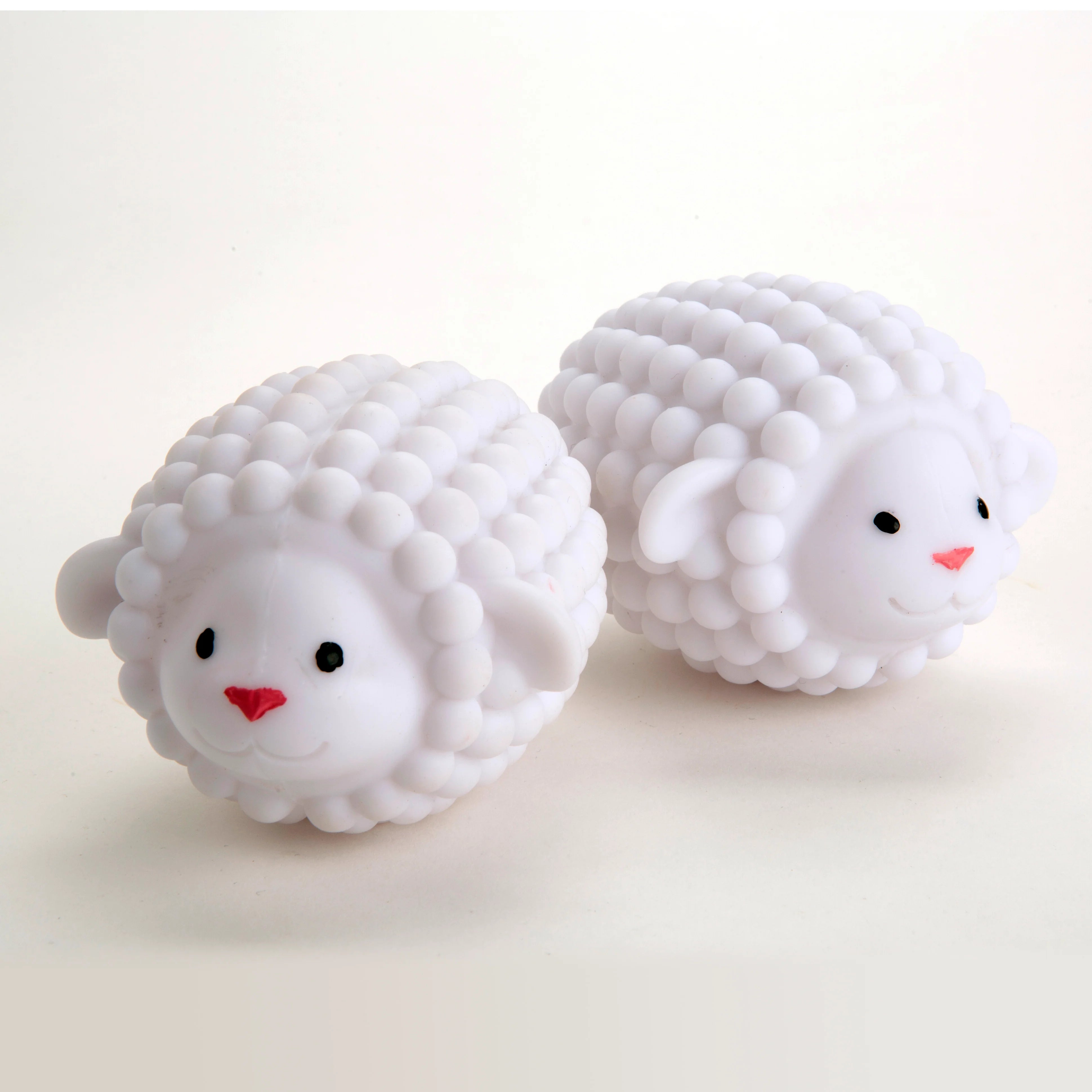 Premium Lamb Dryer Buddies Set of 2 - Ultra Soft & Absorbent Wool Dryer Balls for Faster, Eco-Friendly Drying - Perfect for Laundry, Baby Clothes & Delicate Fabrics