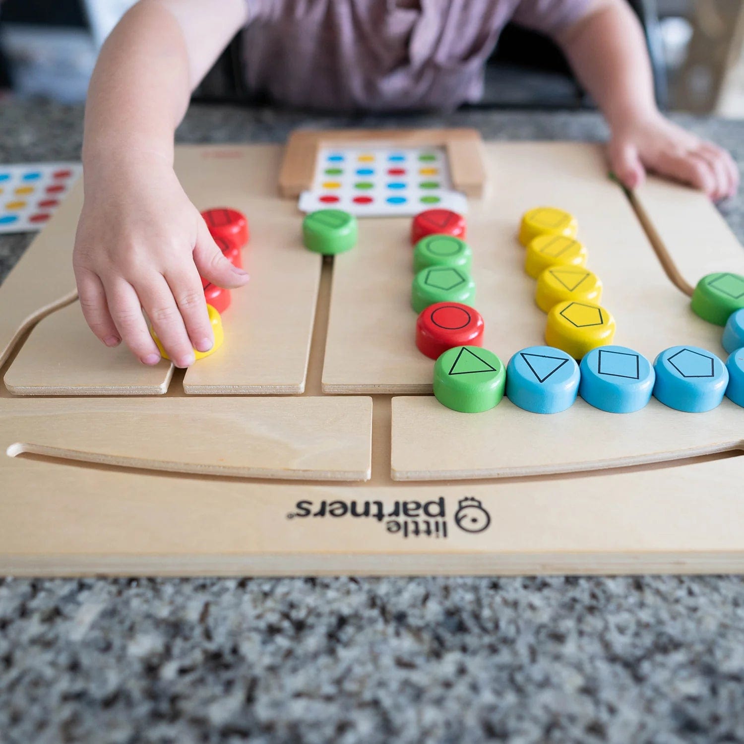 Little Partner Developmental Activity Boards - Montessori Sensory Toys for Toddlers & Kids - Perfect for Early Learning & Fine Motor Skills Development at Home or Classroom