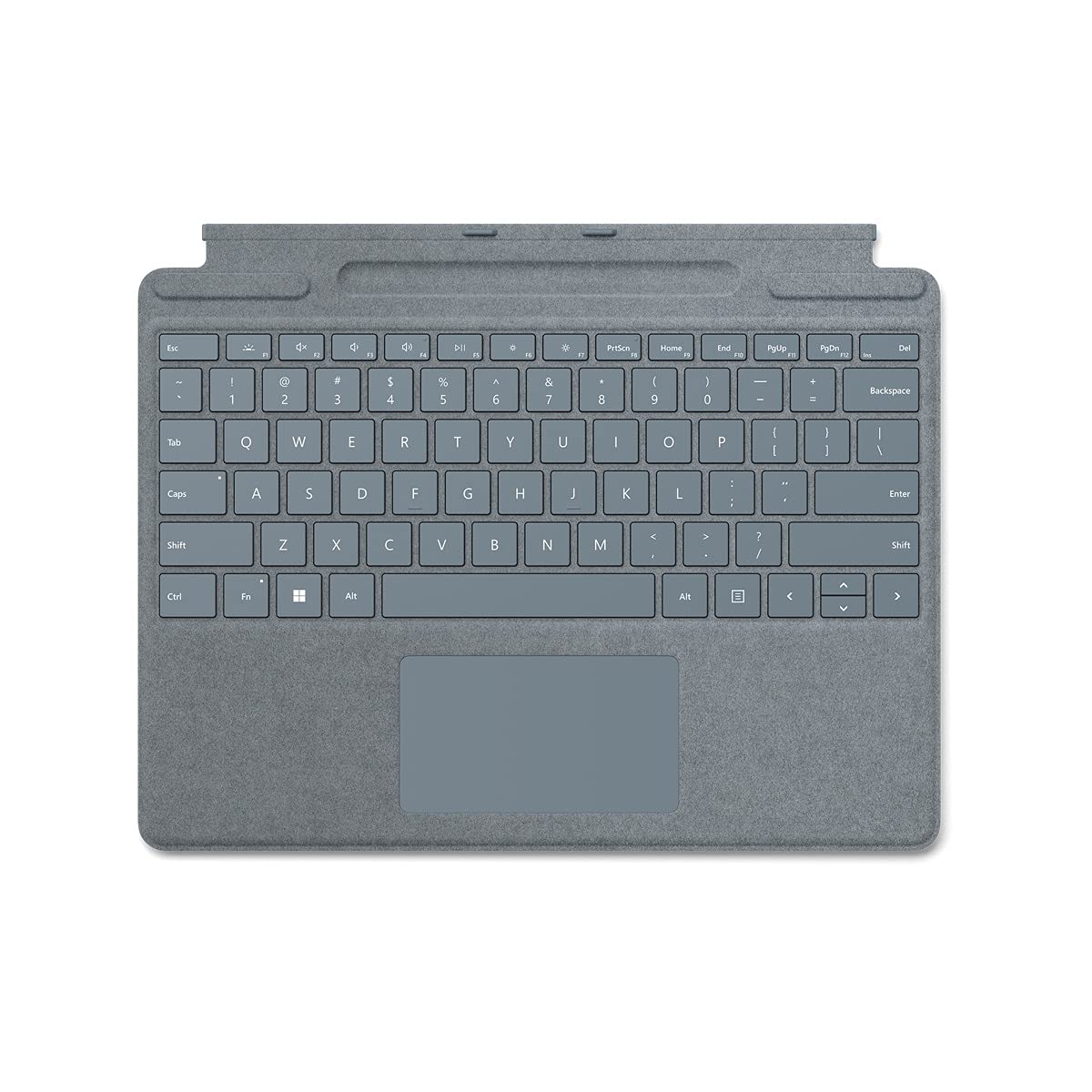 Microsoft Surface Pro Signature Keyboard - Ice Blue (Renewed) | Compatible with Surface Pro 7/6/5/4/3 | Slim & Responsive Type Cover | Perfect for Work, Study & Travel