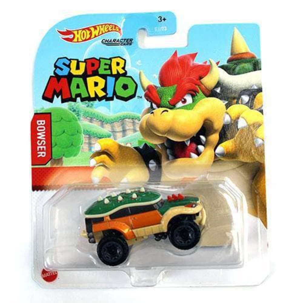 Hot Wheels Nintendo Character Cars 2021 Mix 1 - Mario, Yoshi & More - Collectible Die-Cast Toy Vehicles for Kids & Adults - Perfect for Display, Gifts & Racing Games