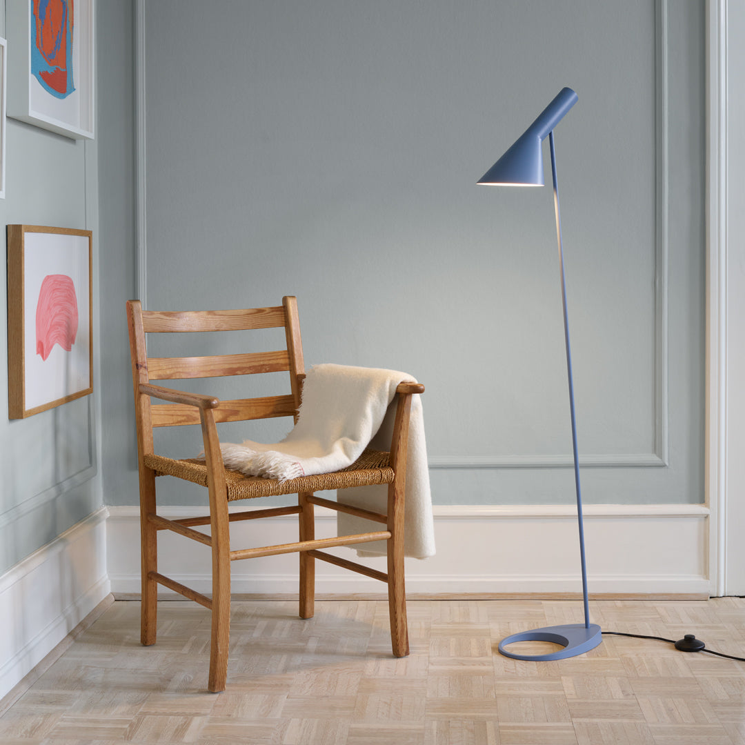Arne Jacobsen Floor Lamp by Louis Poulsen - Modern Scandinavian Lighting for Living Room, Bedroom & Office