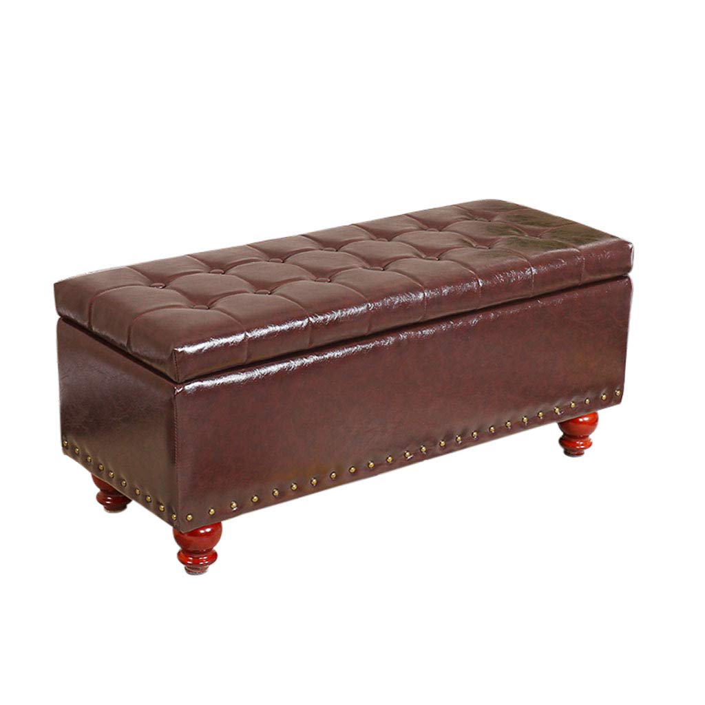 Solid Wood Storage Stool with Shoe Bench - Multifunctional Entryway Organizer, Fitting Room Seat & Clothing Store Bench - Perfect for Hallway, Bedroom & Retail Use