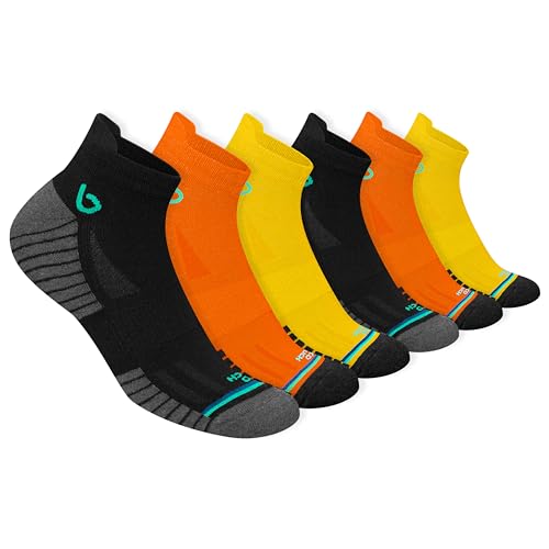 Yellow, Orange, Black 6P