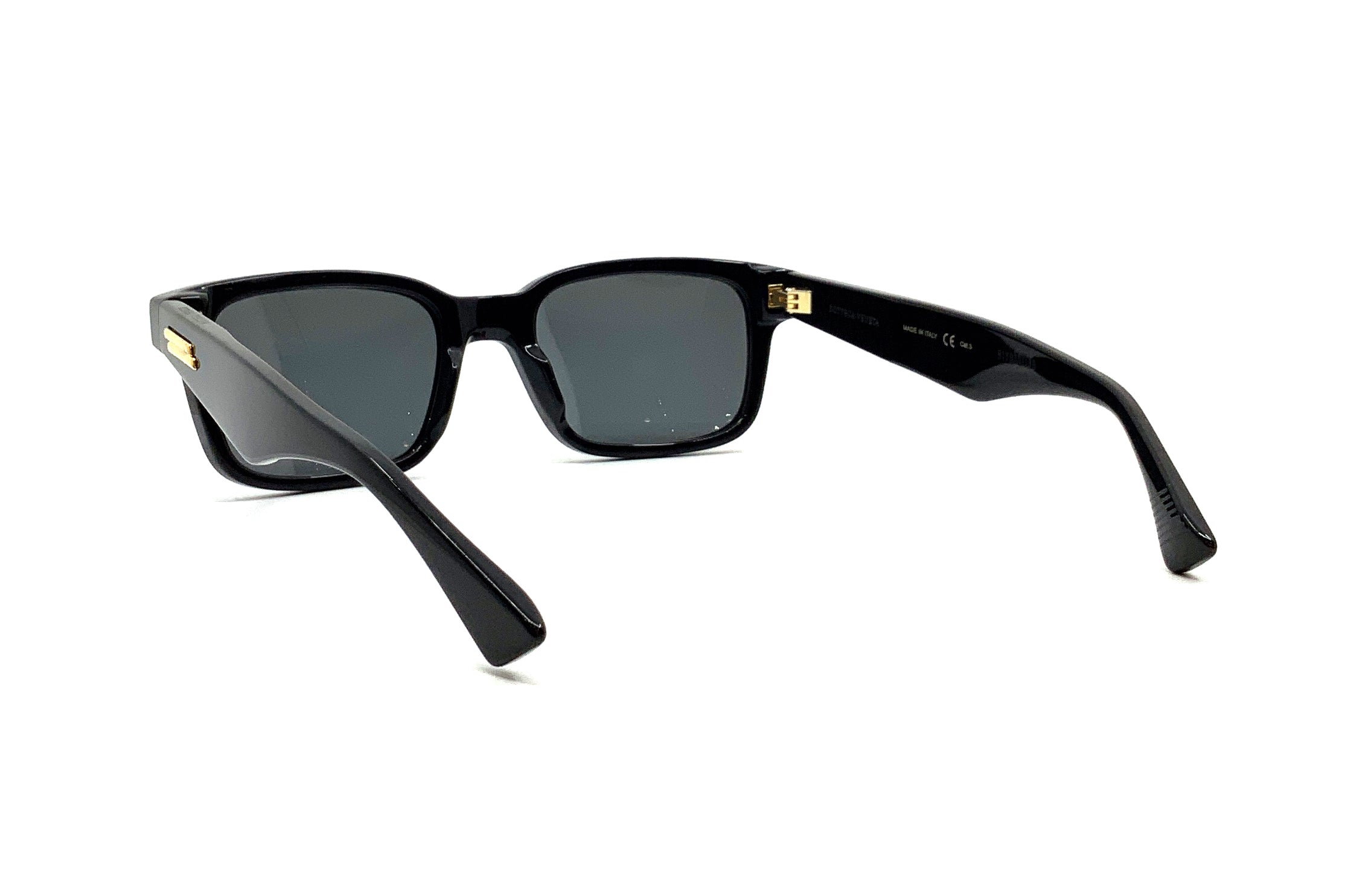 Bottega Veneta BV1146S (001) Sunglasses - Luxury Polarized UV Protection for Men & Women - Perfect for Outdoor Activities & Fashion Statements
