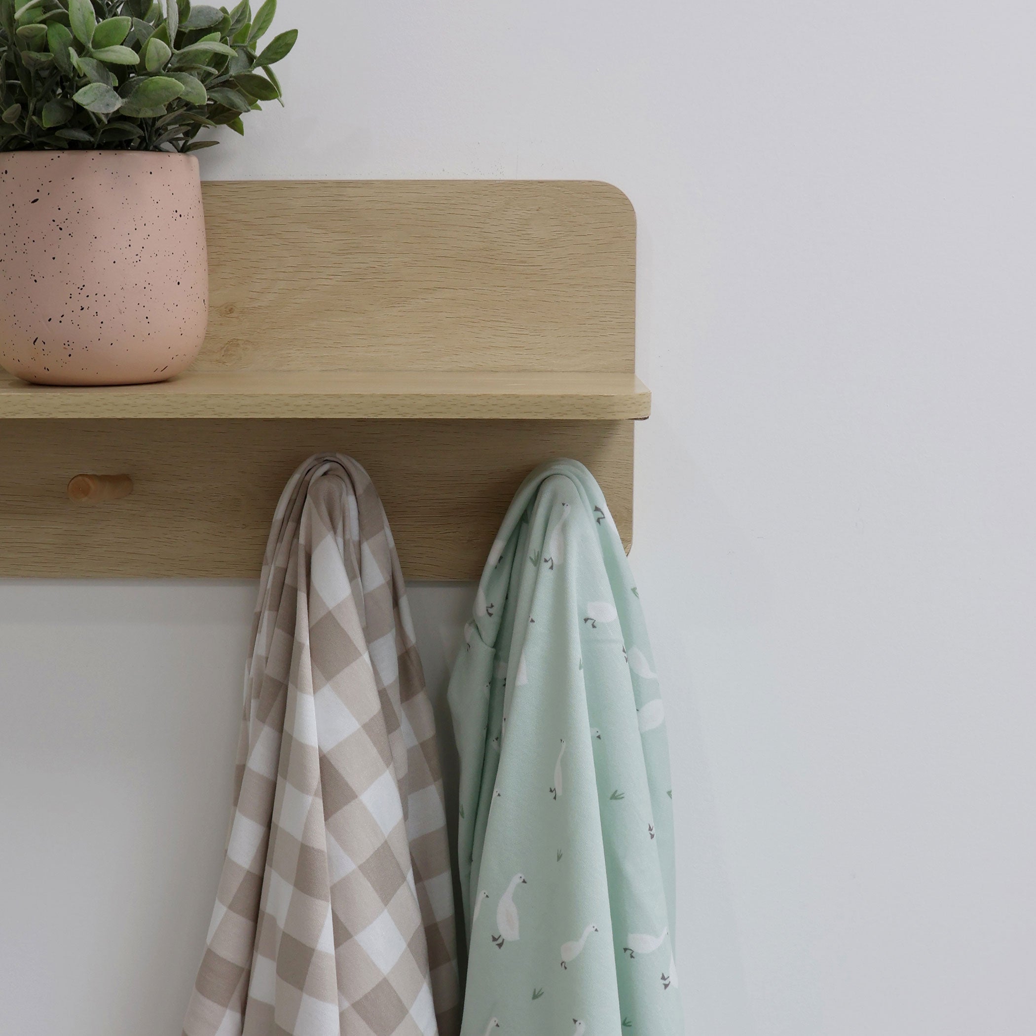 Provincial 2-Pack Jersey Wrap - Olive & Taupe Colors - Soft & Cozy for Home, Office, and Travel Comfort