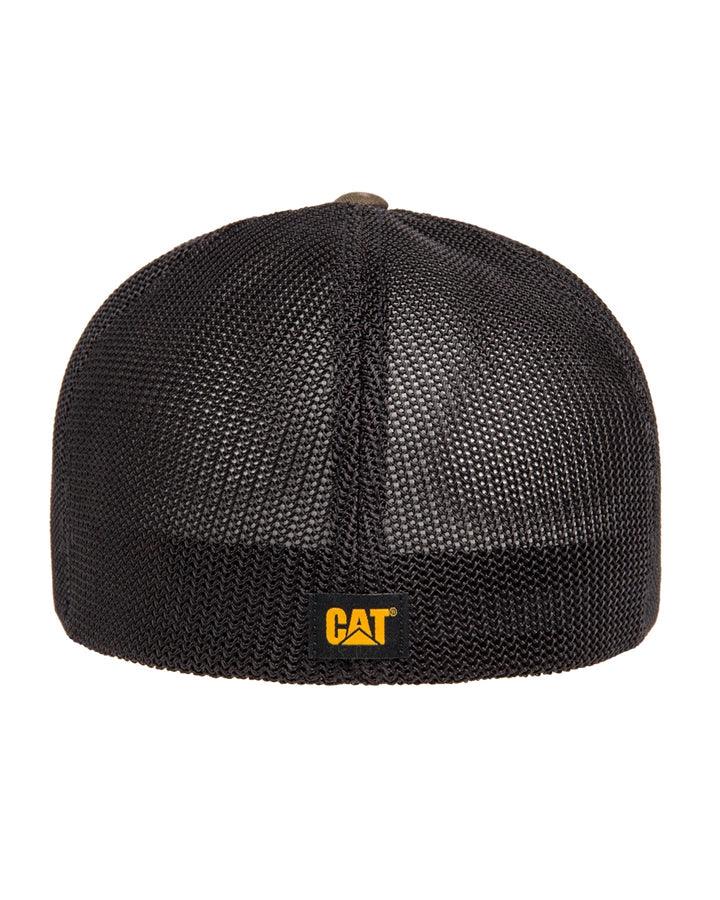Men's Diesel Power Flat Bill Leather Hat - Army Moss Green for Outdoor, Casual & Streetwear Style