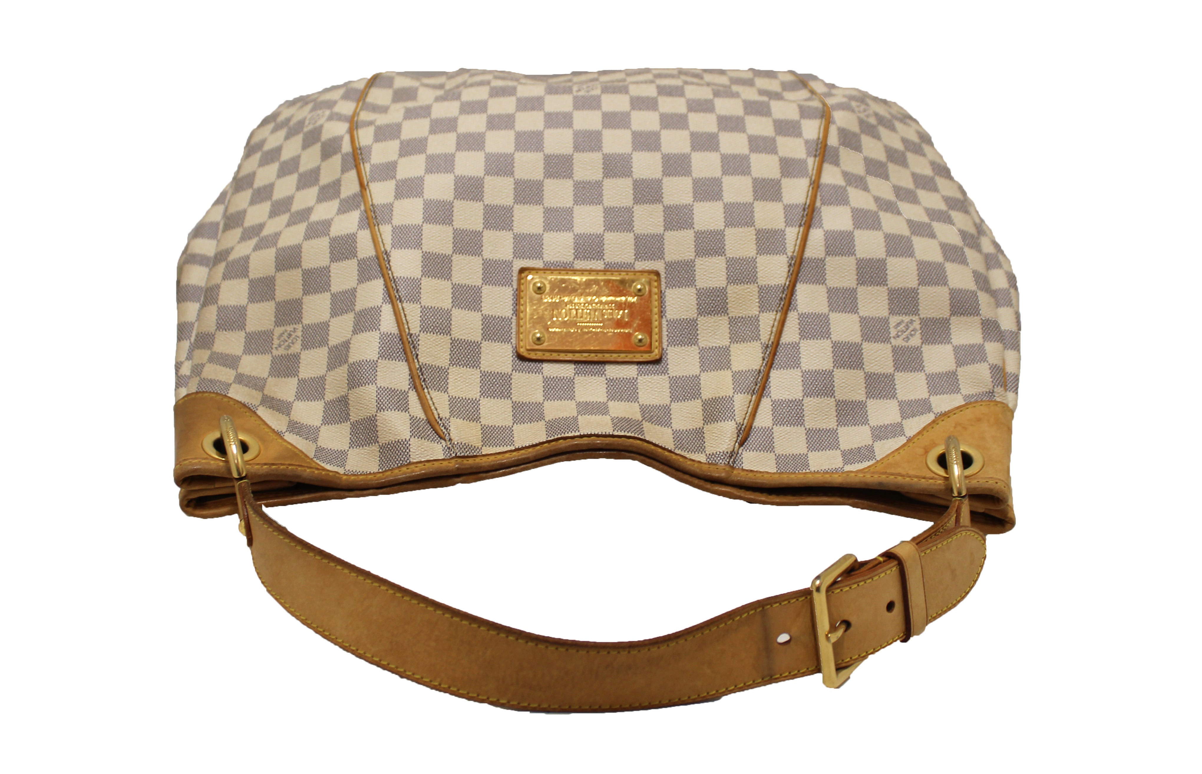 Authentic Louis Vuitton Damier Azur Galliera GM Shoulder Bag - Luxury Designer Handbag for Women, Perfect for Work, Travel & Everyday Use