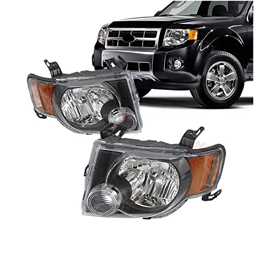 Black Housing Amber Reflector