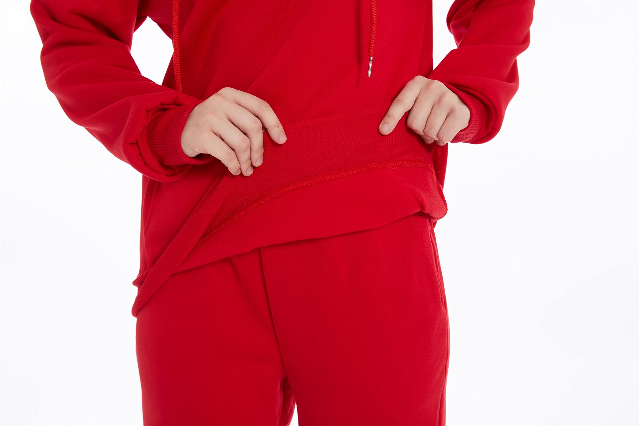 Custom Sweatsuit Hoodie & Sweatpants Set - Personalized Long Sleeve Pullover & Matching Pants for Men & Women - Perfect for Gym, Lounge & Streetwear Fashion
