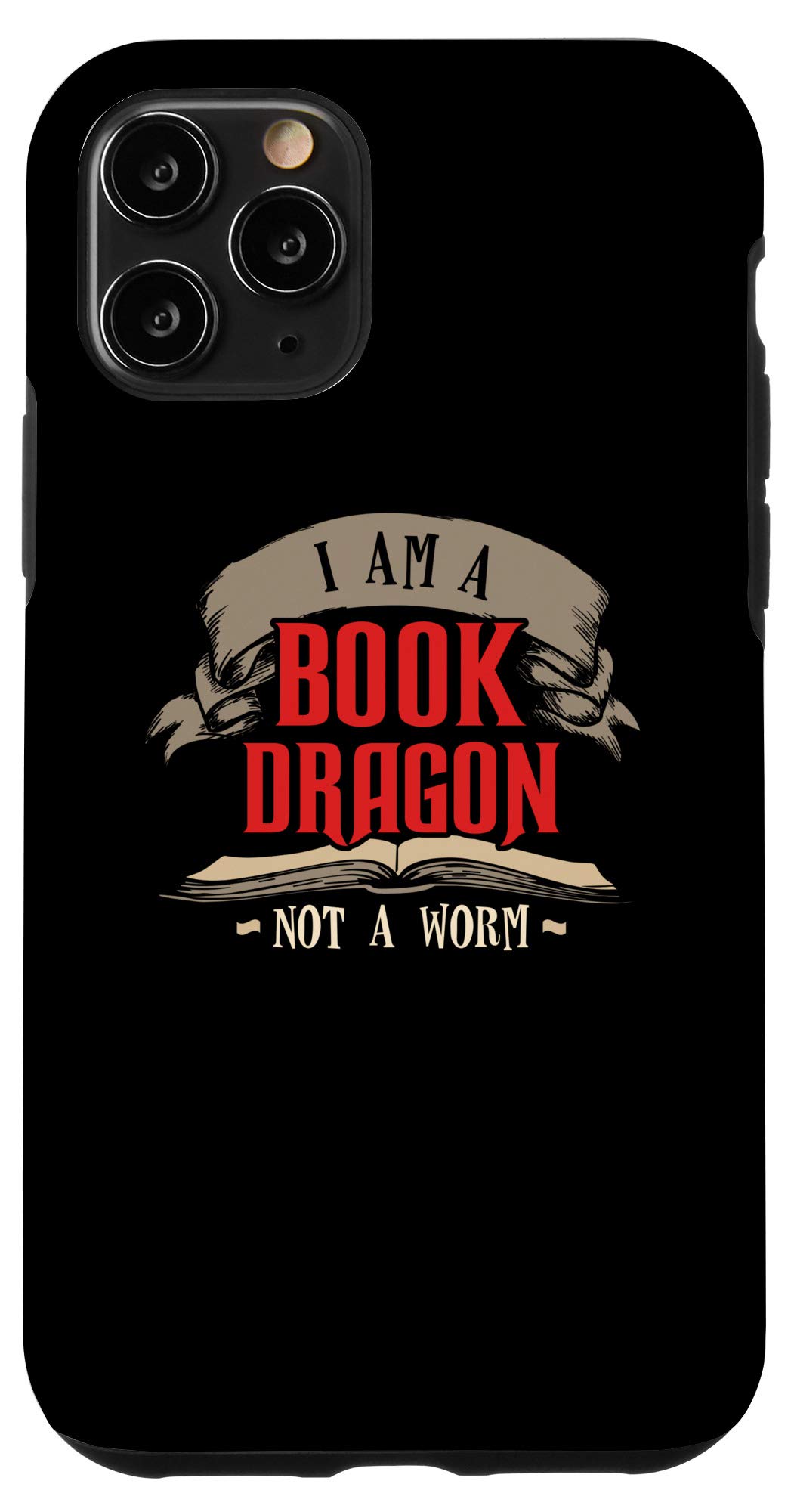 iPhone 11 Pro Case with Funny Book Lover Quote - Perfect Gift for Readers & Bookworms (Men & Women) - Great for Book Clubs, Libraries & Reading Enthusiasts