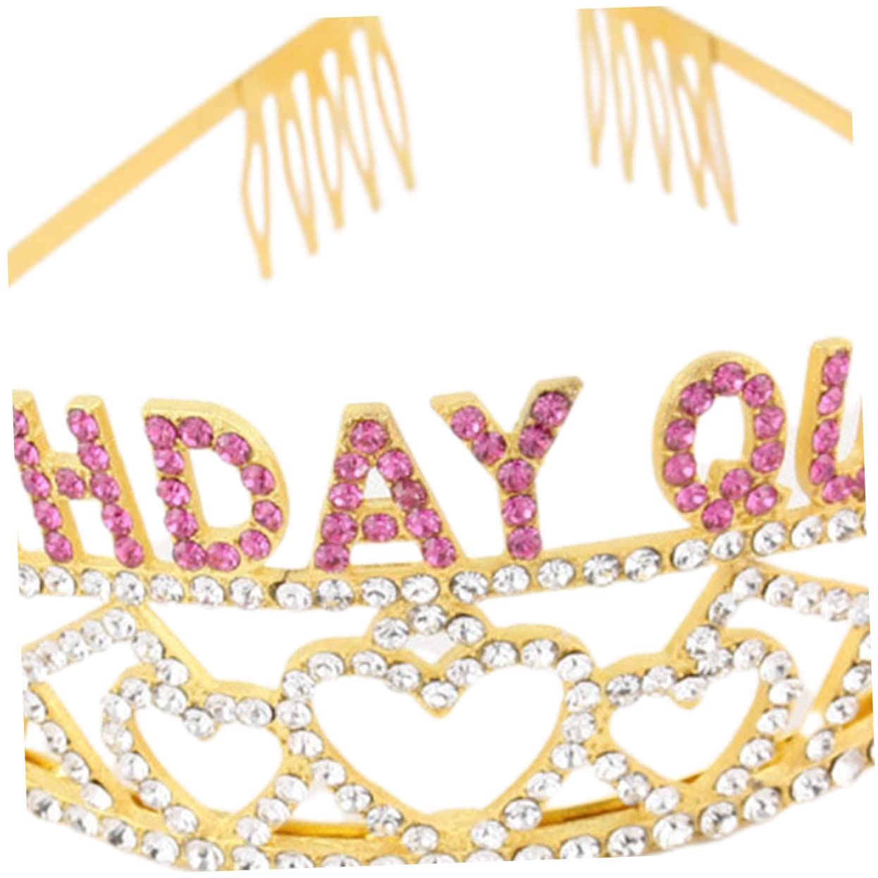 Sparkling Princess Birthday Tiara Set - 3PCS Rhinestone Wedding Crown Headpiece for Women & Girls, Elegant Bridal Hair Accessories for Birthday Parties, Prom, Pageants & Special Occasions