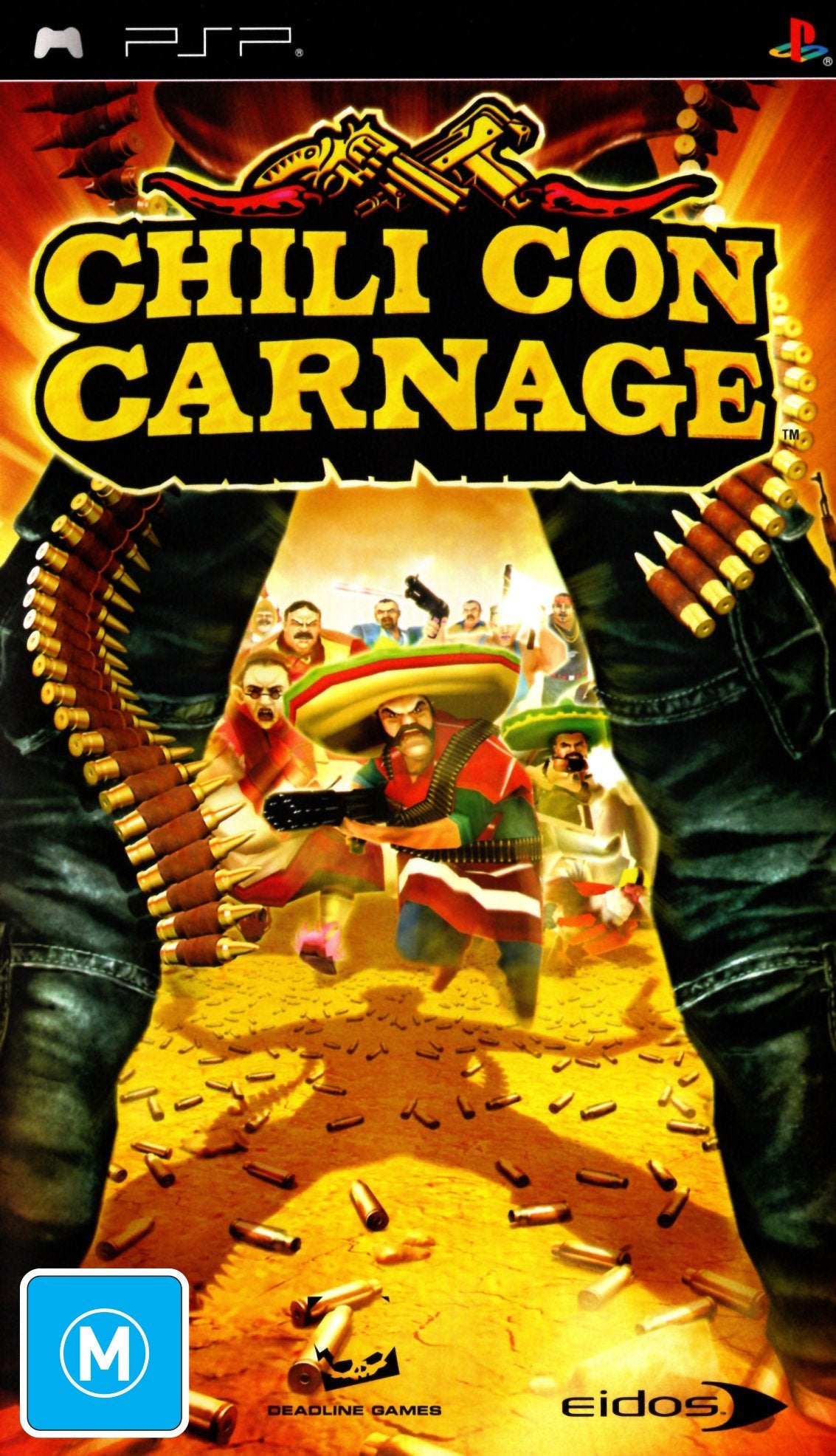 Chili Con Carnage PSP Game - Action-Packed Playstation Portable Adventure (PAL Version) | Perfect for On-the-Go Gaming & Retro Game Collectors