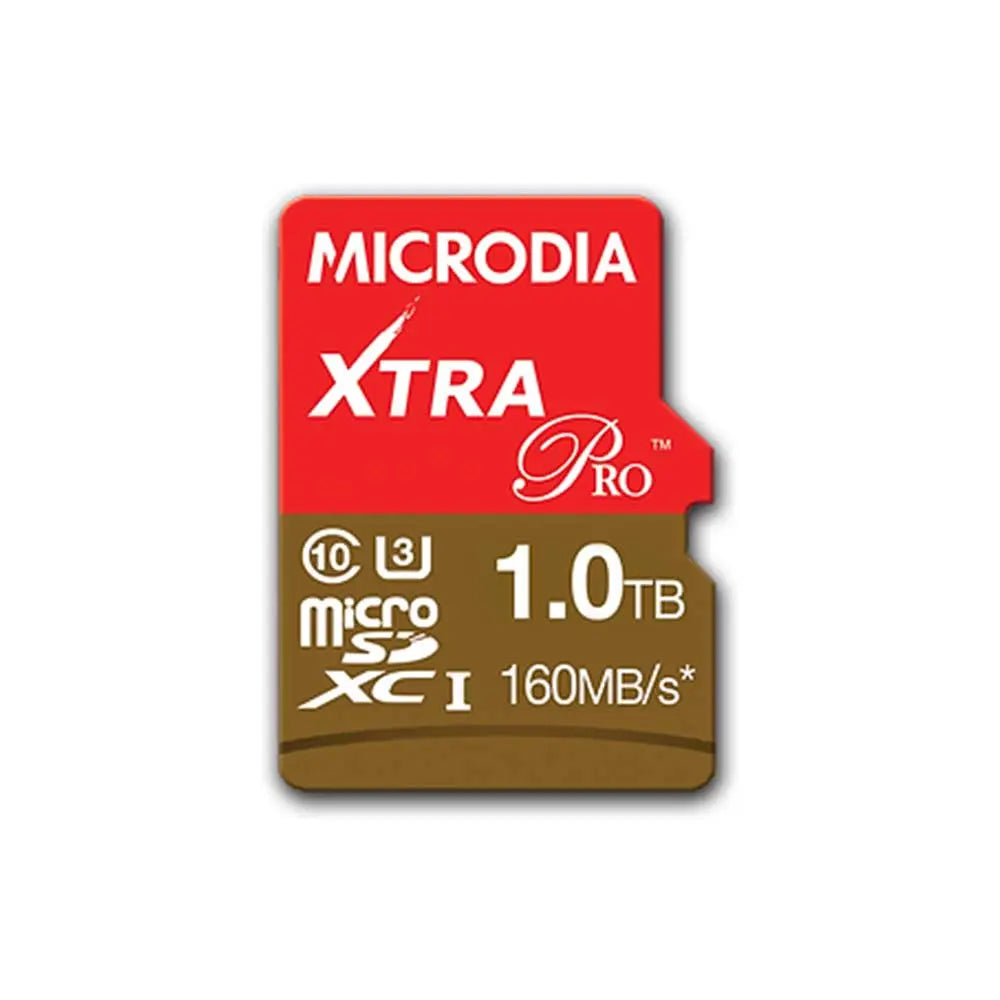 MICRODIA XTRA PRO™ 128GB Micro SD Card - 2000X Speed, UHS-II, V90, 4K UHD Video - Perfect for DSLR Cameras, Drones, and Action Cameras