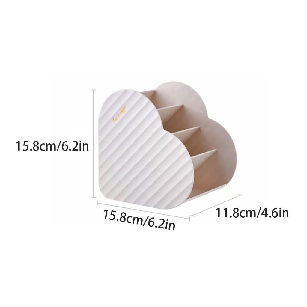 Stylish Large Capacity Plastic Pen Holder - Countertop Stationery Organizer for Home, School & Office | Multifunctional Desk Storage Box for Pens, Pencils & Supplies | Perfect for Workspace, Study Desk & Gift Giving