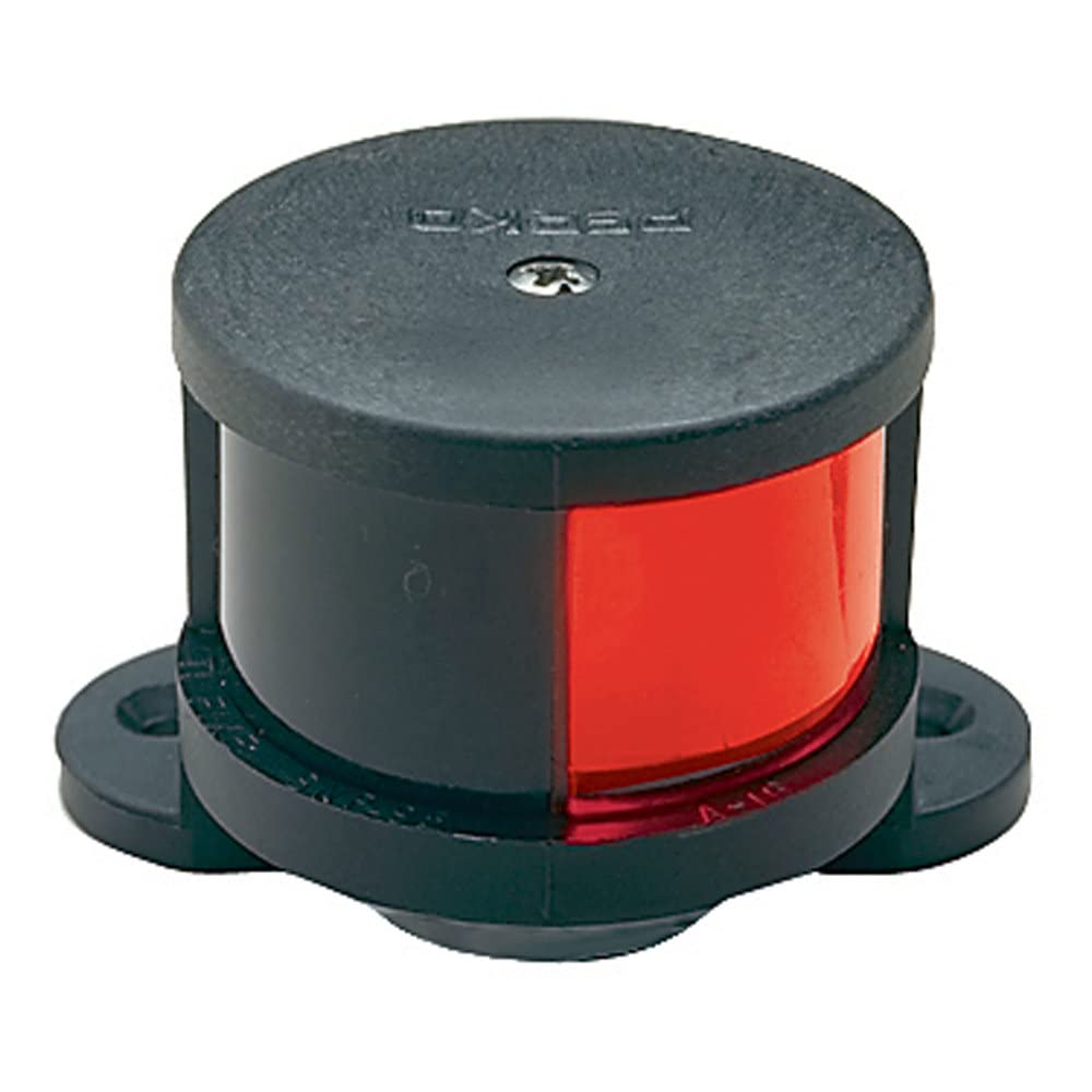 Perko 1601DP0BLK Horizontal Mount Marine Side Lights - Waterproof LED Navigation Lights for Boats, Yachts & Ships | Durable Marine Grade Lighting for Deck, Cabin & Hull Safety